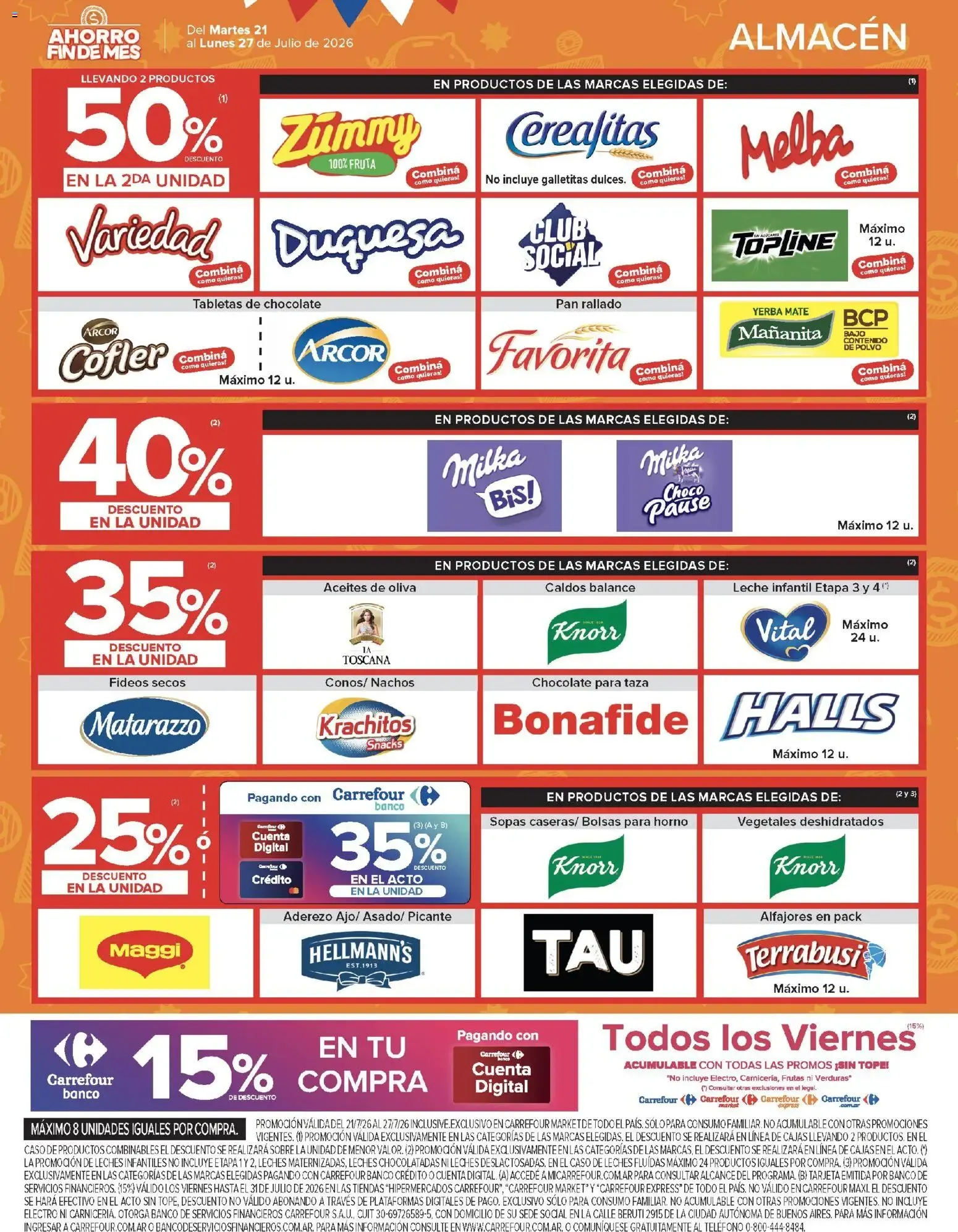 Ofertas de Carrefour ofertas || del 21/07/2026 - 27/07/2026 || Promociones 21 de julio al 27 de julio 2026 - Página 42 del catálogo