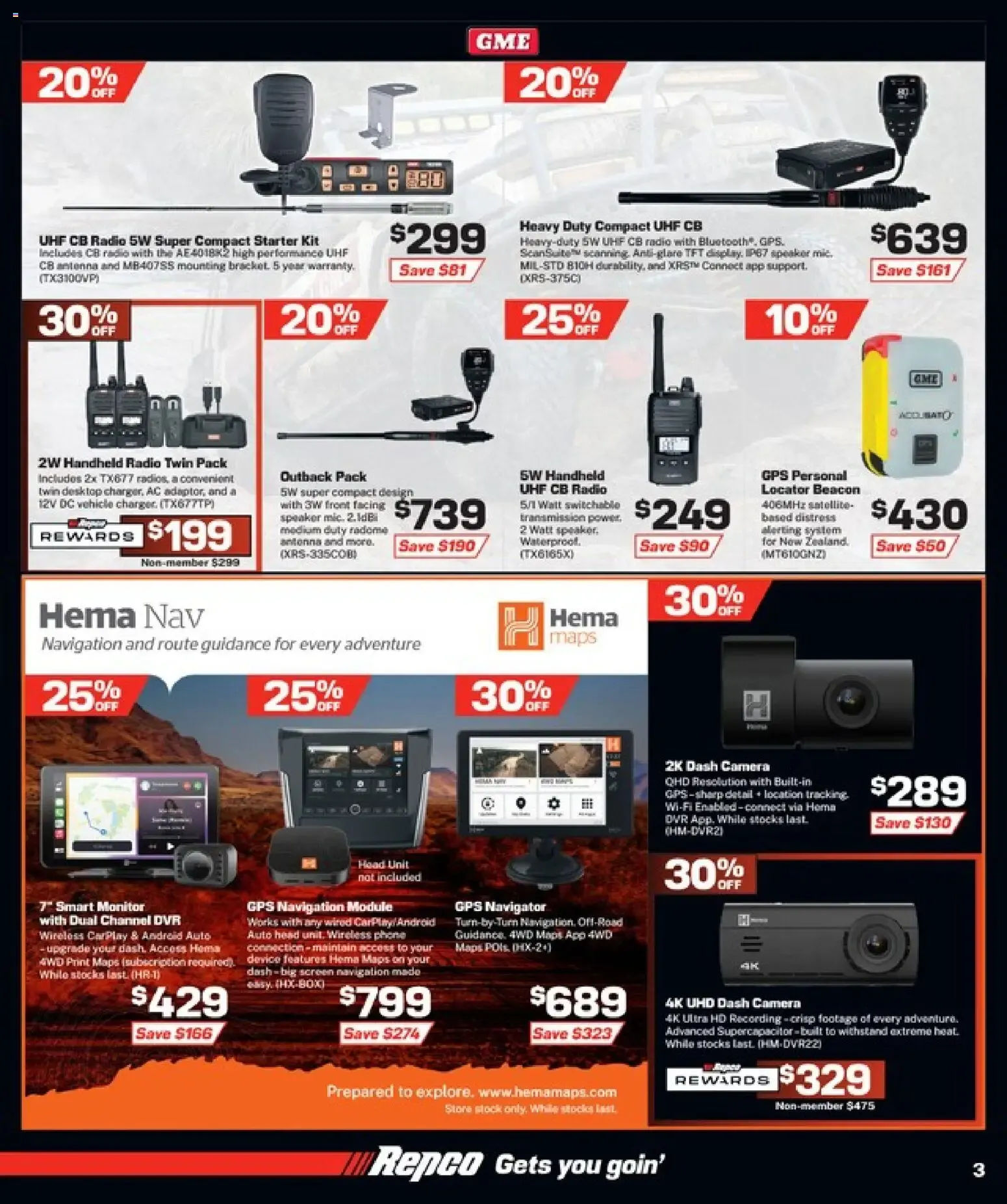 Repco new specials valid 23 Jul 2026 - 2 Aug 2026 from 23 July to 2 August 2026 - Catalogue Page 3
