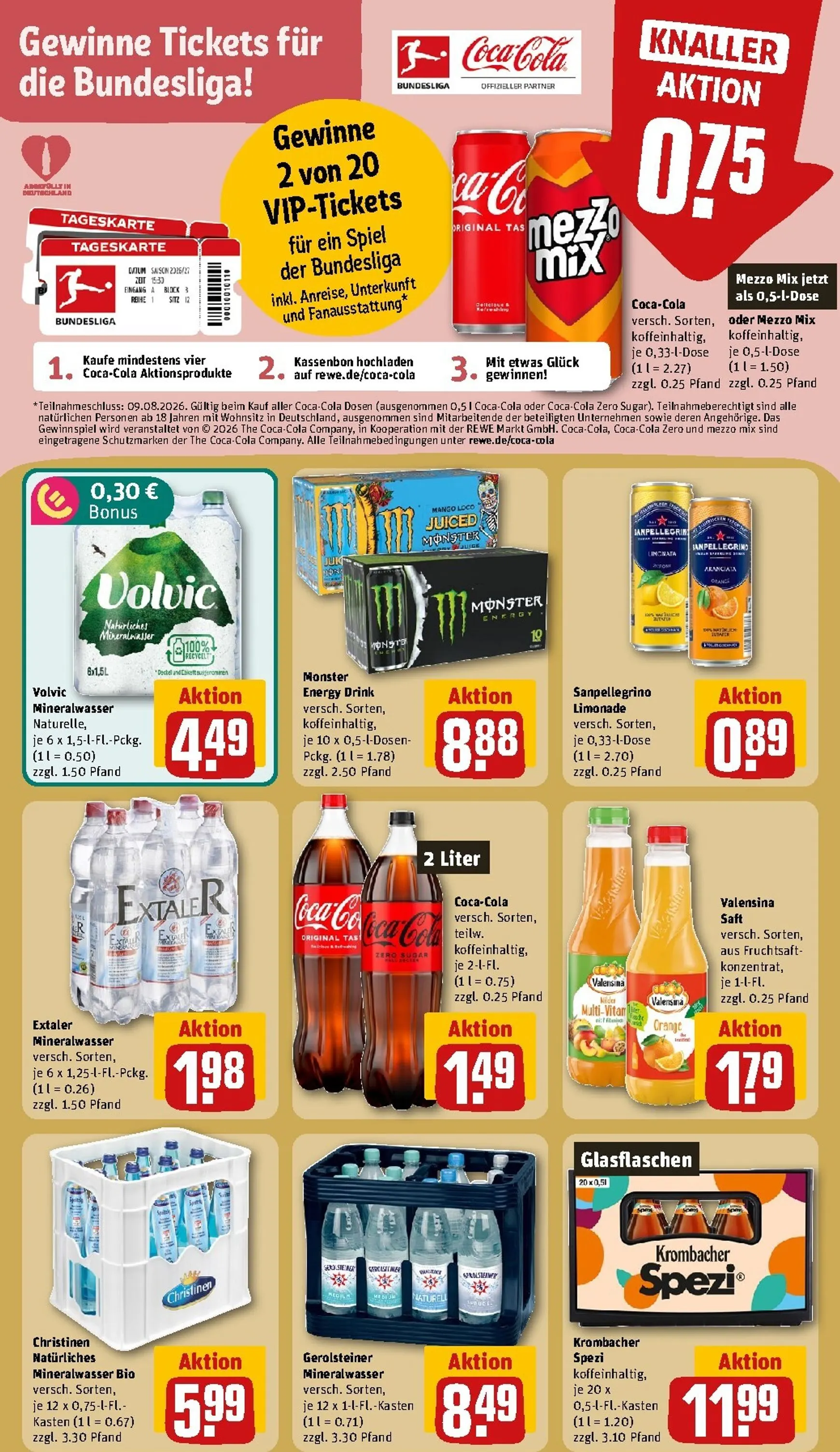 Rewe Prospekt nächste Woche – von Montag 20.07.2026 bis Sonntag 26.07.2026 von 20. Juli bis 26. Juli 2026 - Prospekt seite 20
