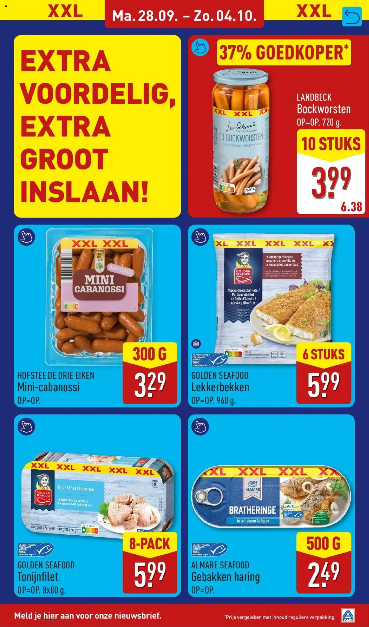 Aldi XXL Voordeel van 28 september tot 4 oktober 2026 - Folder pagina 27