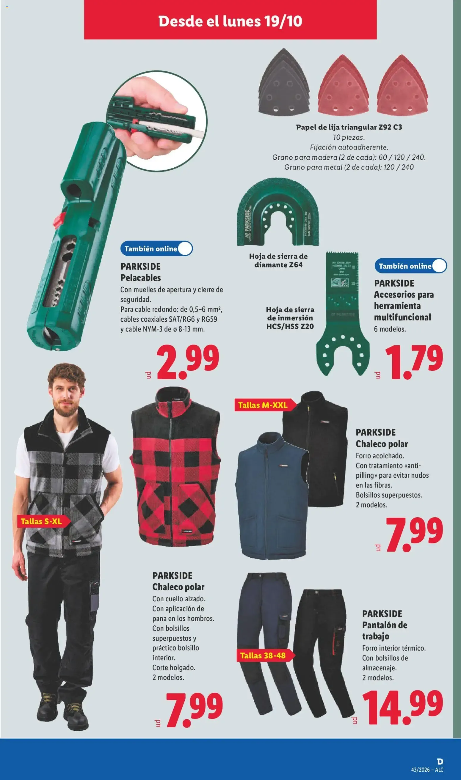 Catálogo de Lidl folleto de bazar del 19/10/2026 | Ofertas 19 de octubre al 25 de octubre 2026 - Página 11