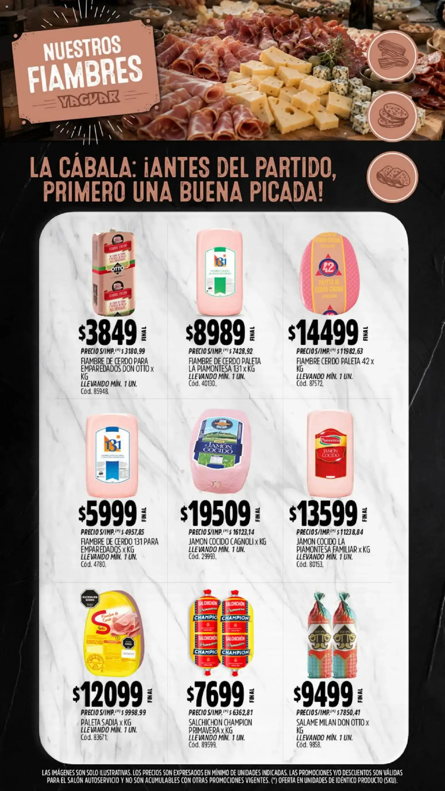 Ofertas de Mayorista Yaguar Precios Bajo Cero 20 de julio al 26 de julio 2026 - Página 7 del catálogo