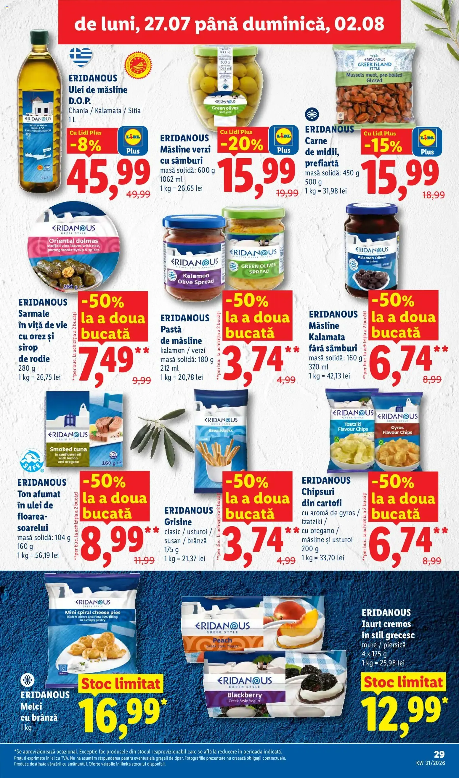 Catalog Catalog LIDL 27.07.2026 - Oferta și Revista online de la 27 iulie până la 2 august 2026 - Revista Pagina 29