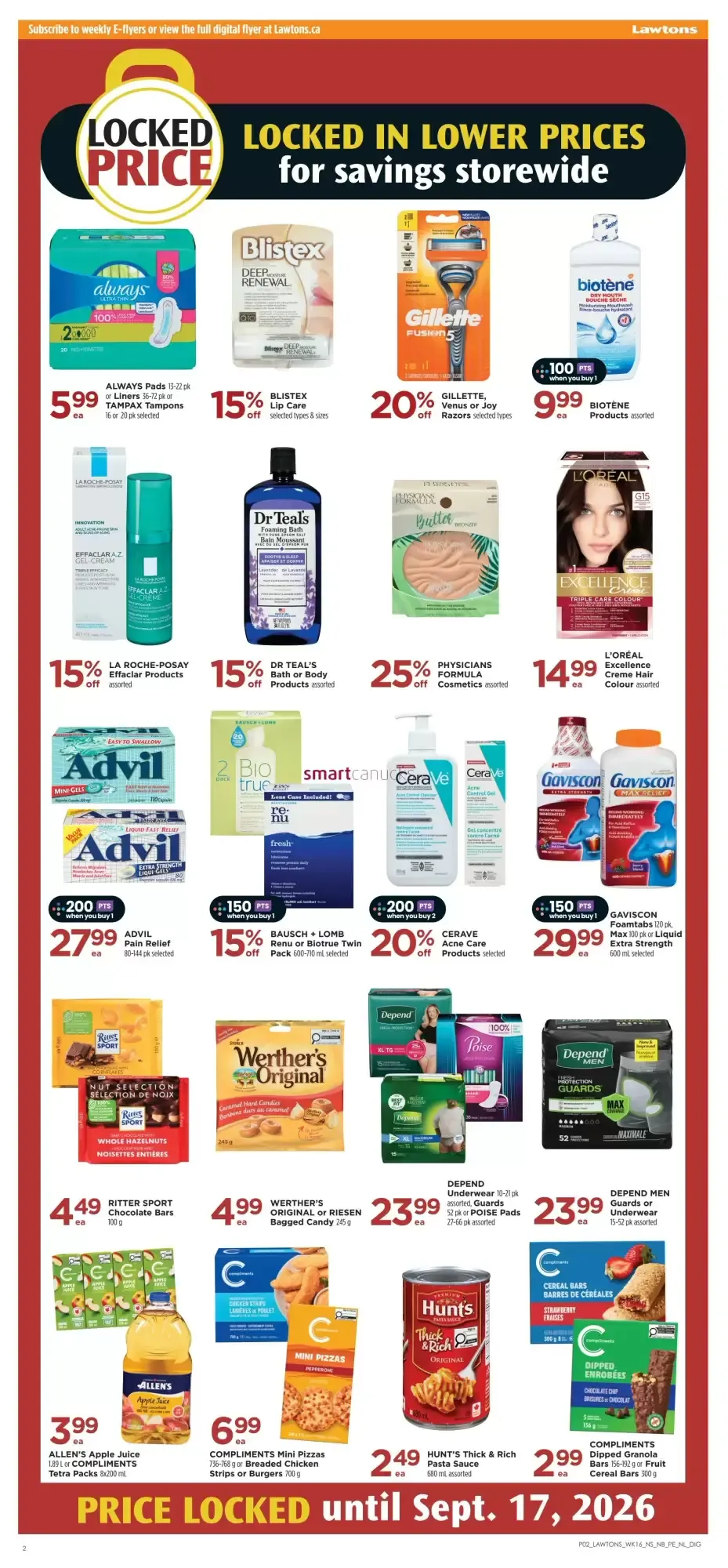Lawtons DRUGS from August 14 to August 20 2026 - flyer page 3