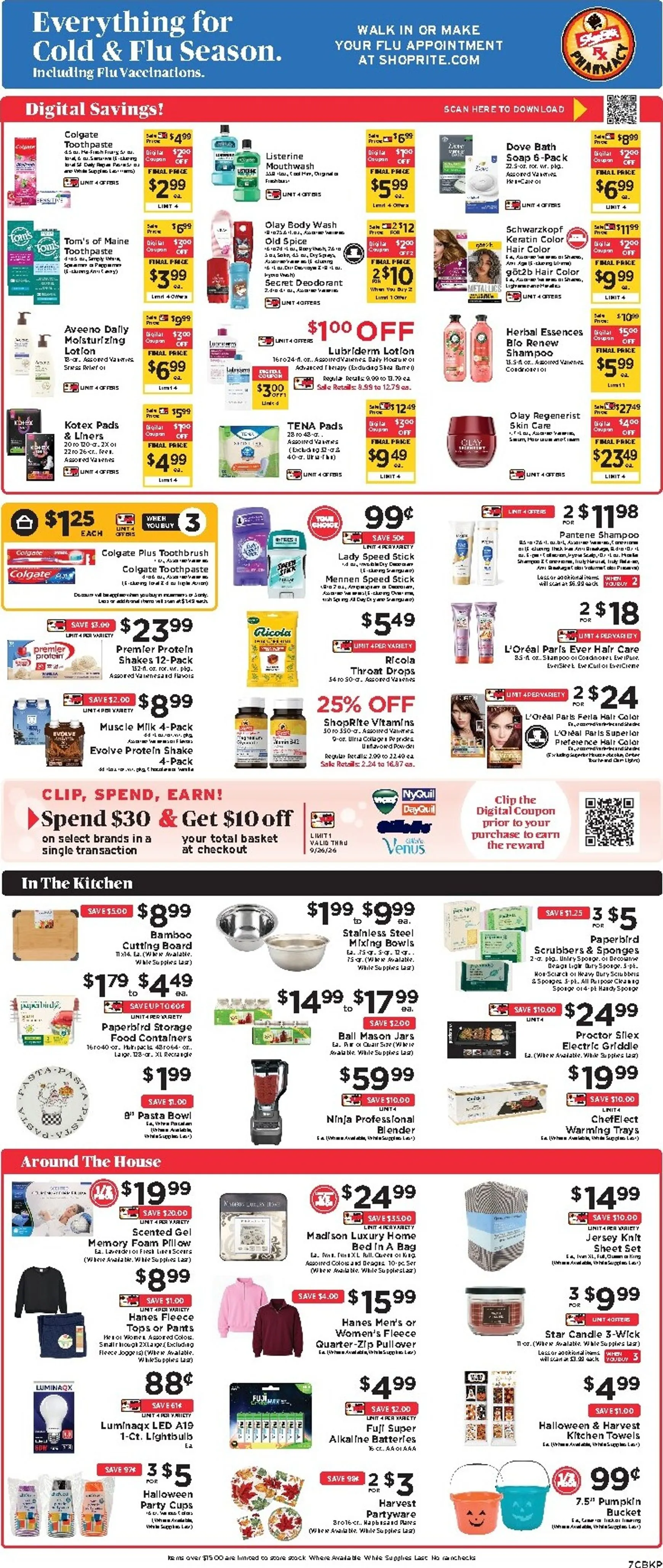 Weekly ad ShopRite: We value family meals here. from September 20 to September 26 2026 - Page 8