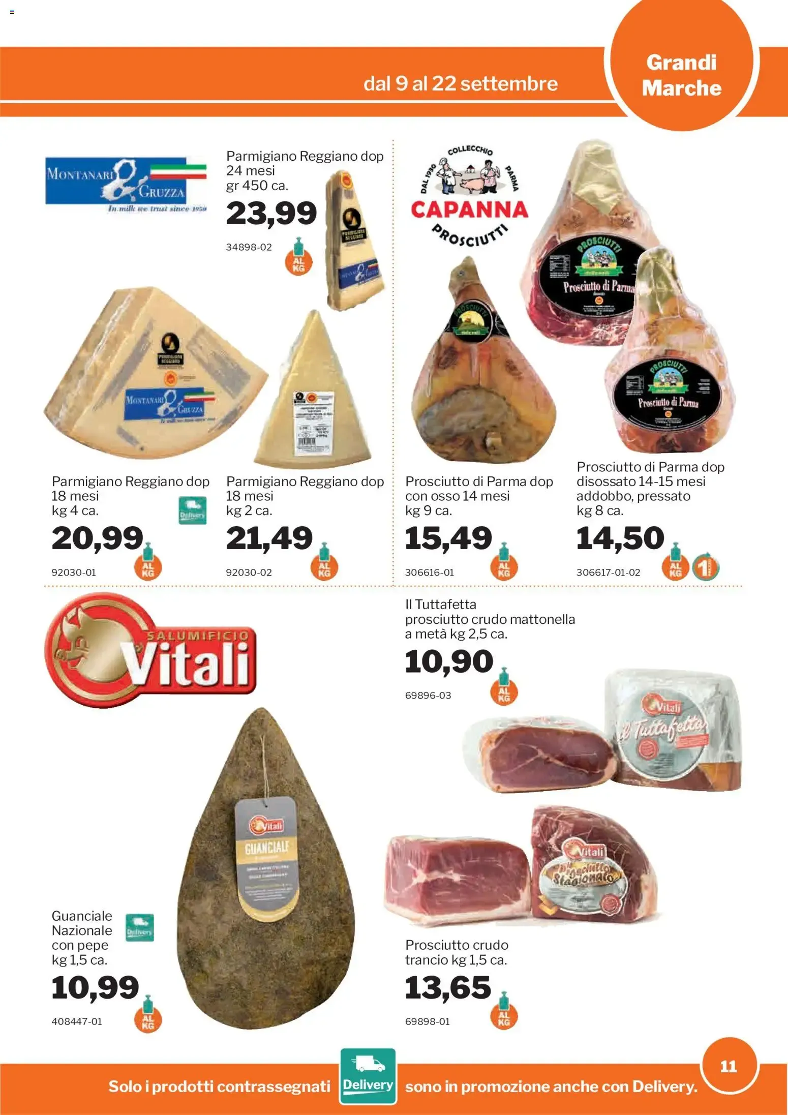 Promozioni GrosMarket da 9 settembre a 22 settembre di 2026 - Pagina del volantino 11