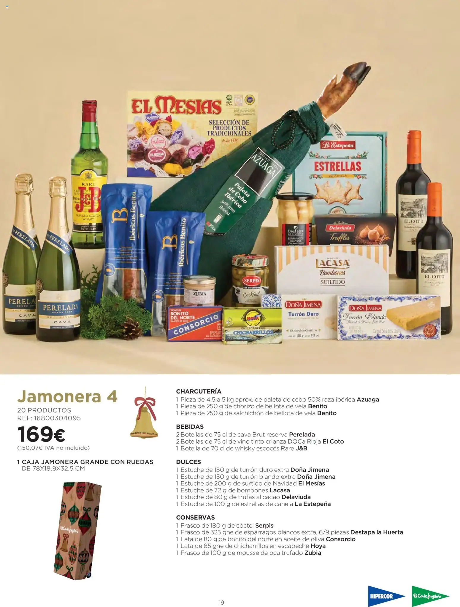 Catálogo de El Corte Inglés Cestas Navidad 2026 08/10/2026 │Catálogo 8 de octubre al 5 de enero 2027 - Página 19