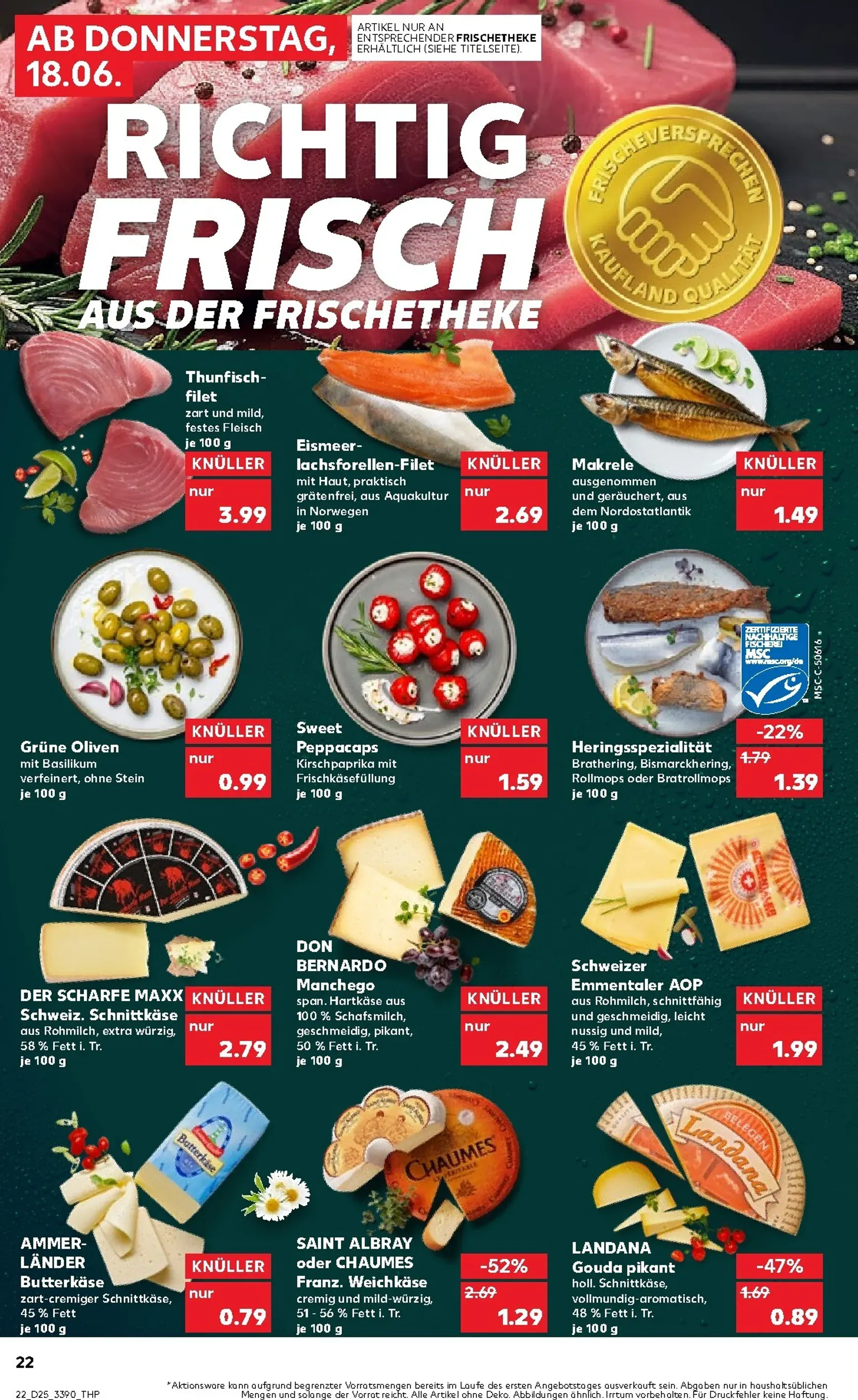 Kaufland Prospekt – von Donnerstag 18.06.2026 bis Mittwoch 24.06.2026 von 18. Juni bis 24. Juni 2026 - Prospekt seite 23