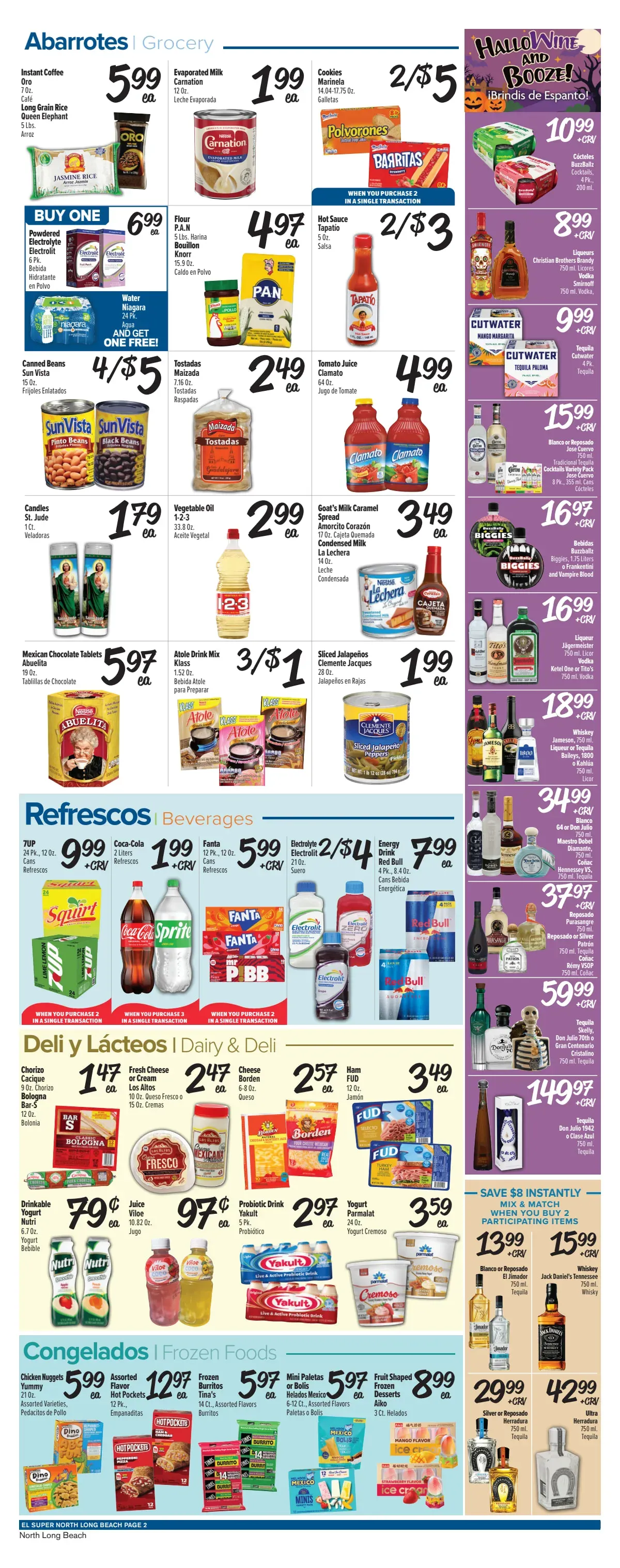 Weekly promotion Current El Super - North Long Beach leaflet valid from Wednesday 10/21/2026 to Tuesday 10/27/2026 spanning from October 21 to October 27 2026 - Page 2 for Catalogue 365