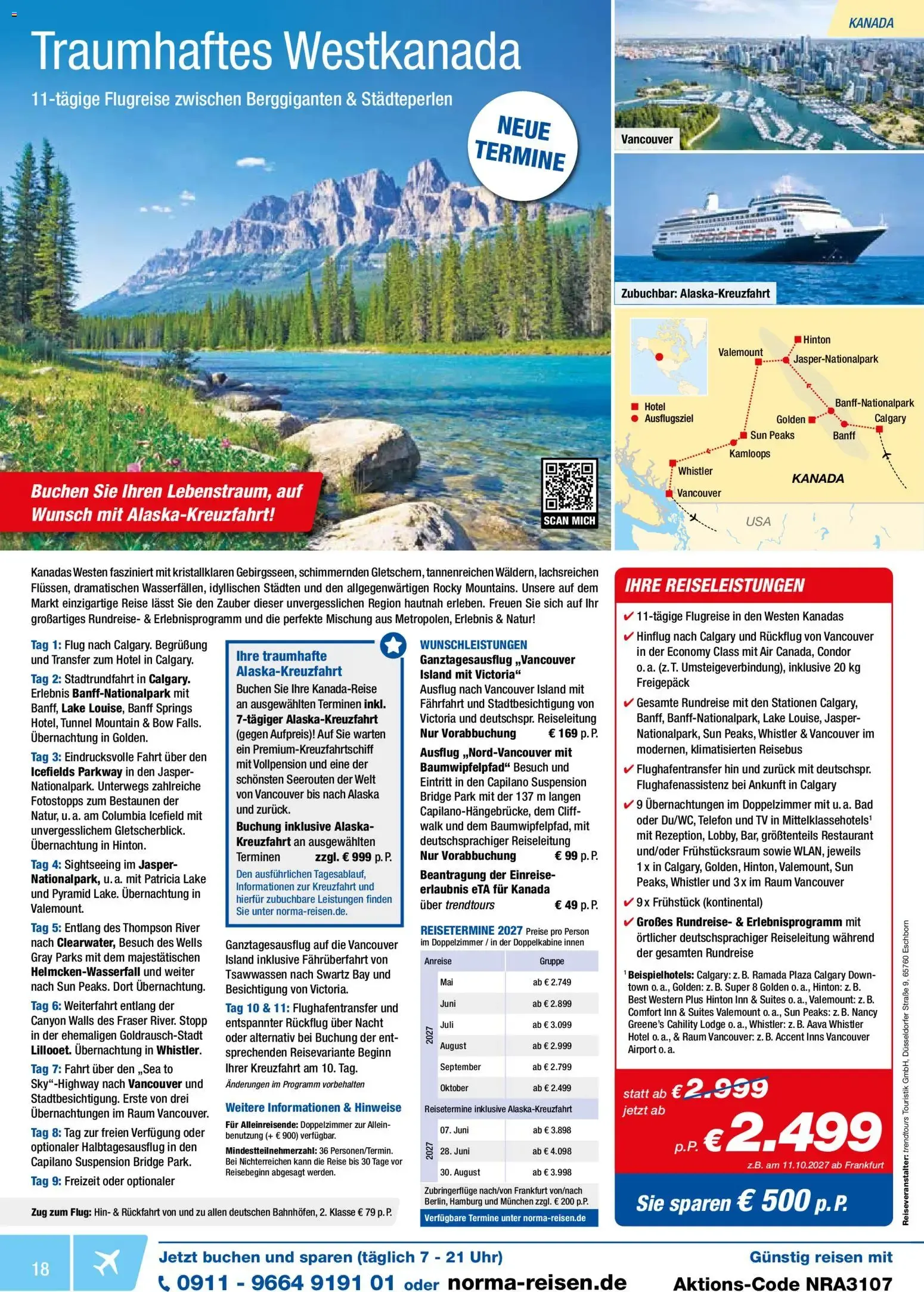 Norma-Reisen: Ofertas de Viaje - Isla Mauricio von 1. Juli bis 31. Juli 2026 - Prospekt seite 18