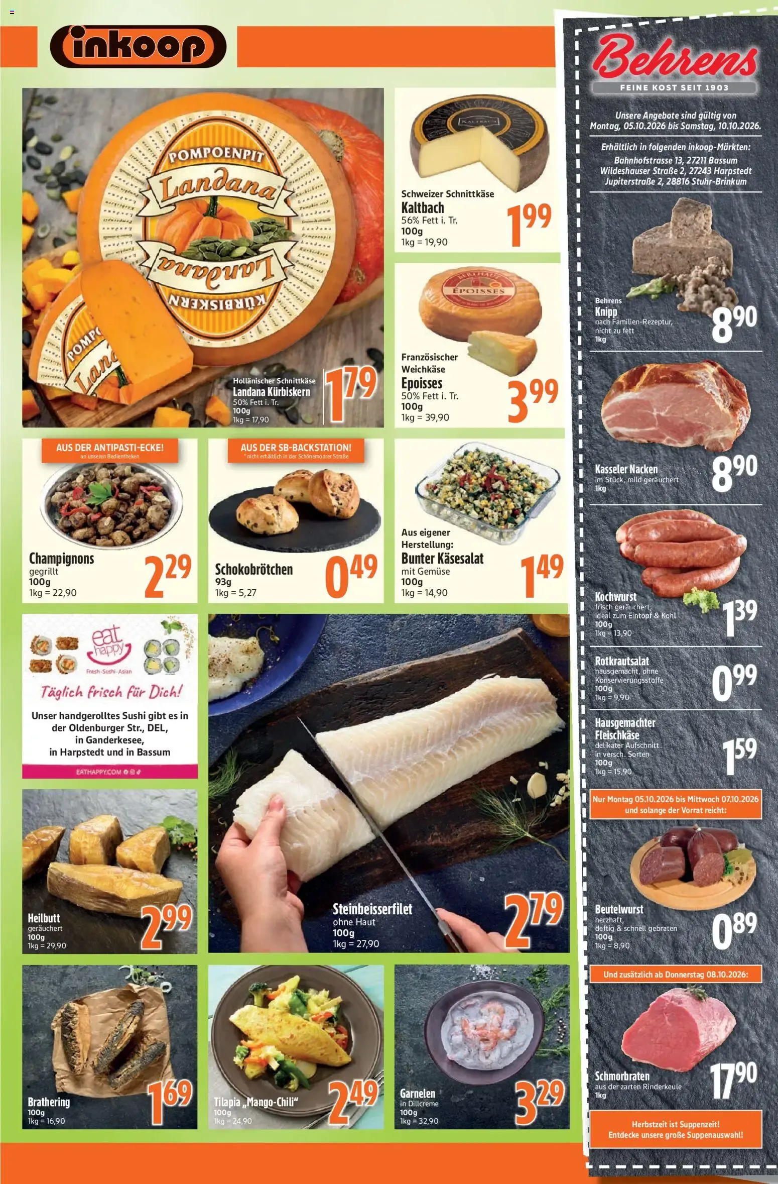 Inkoop Erntedank von 5. Oktober bis 10. Oktober 2026 - Prospekt seite 4