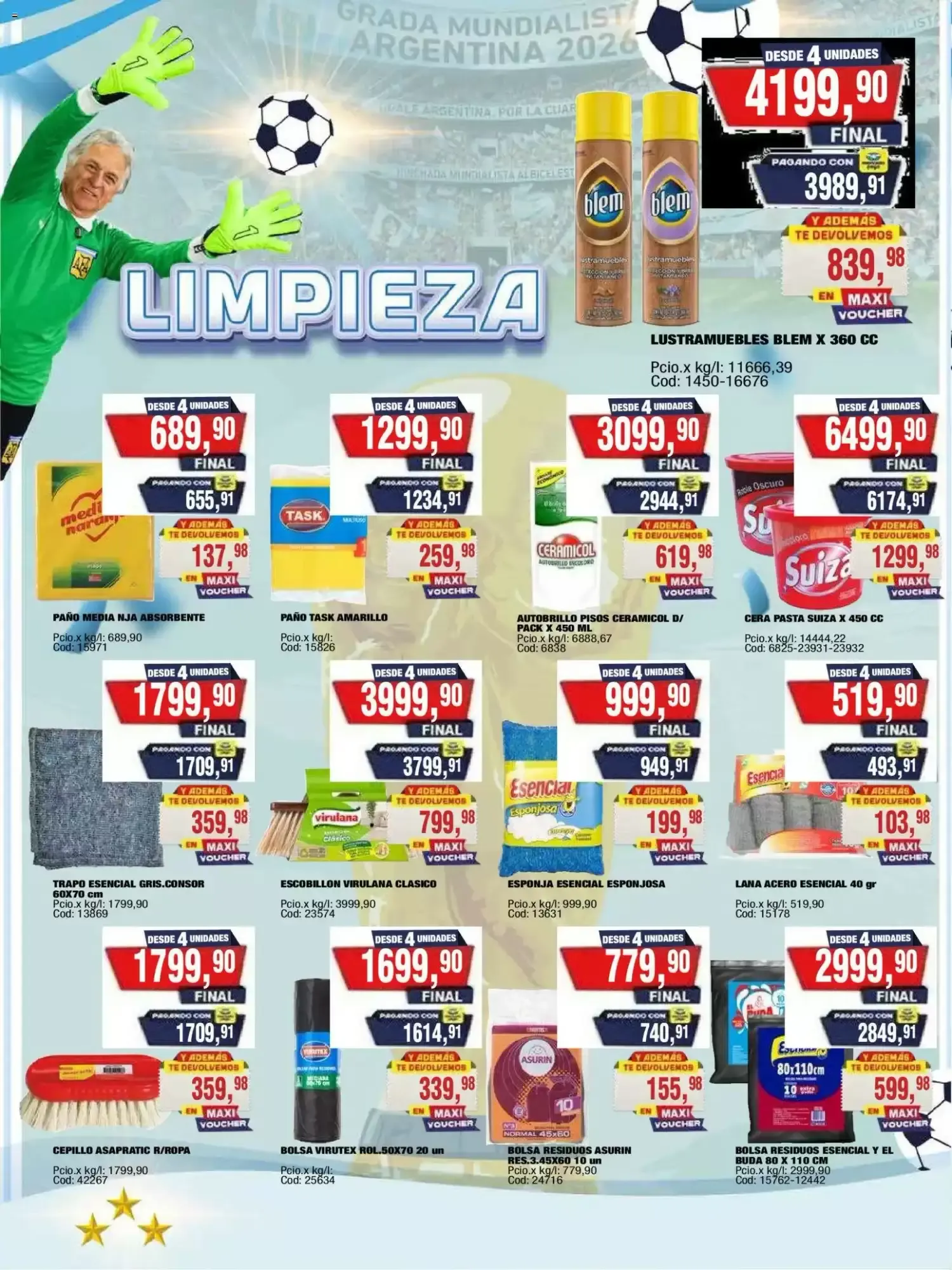 Ofertas de Brochure Supermercado Mayorista Maxiconsumo 13 de julio al 19 de julio 2026 - Página 24 del catálogo