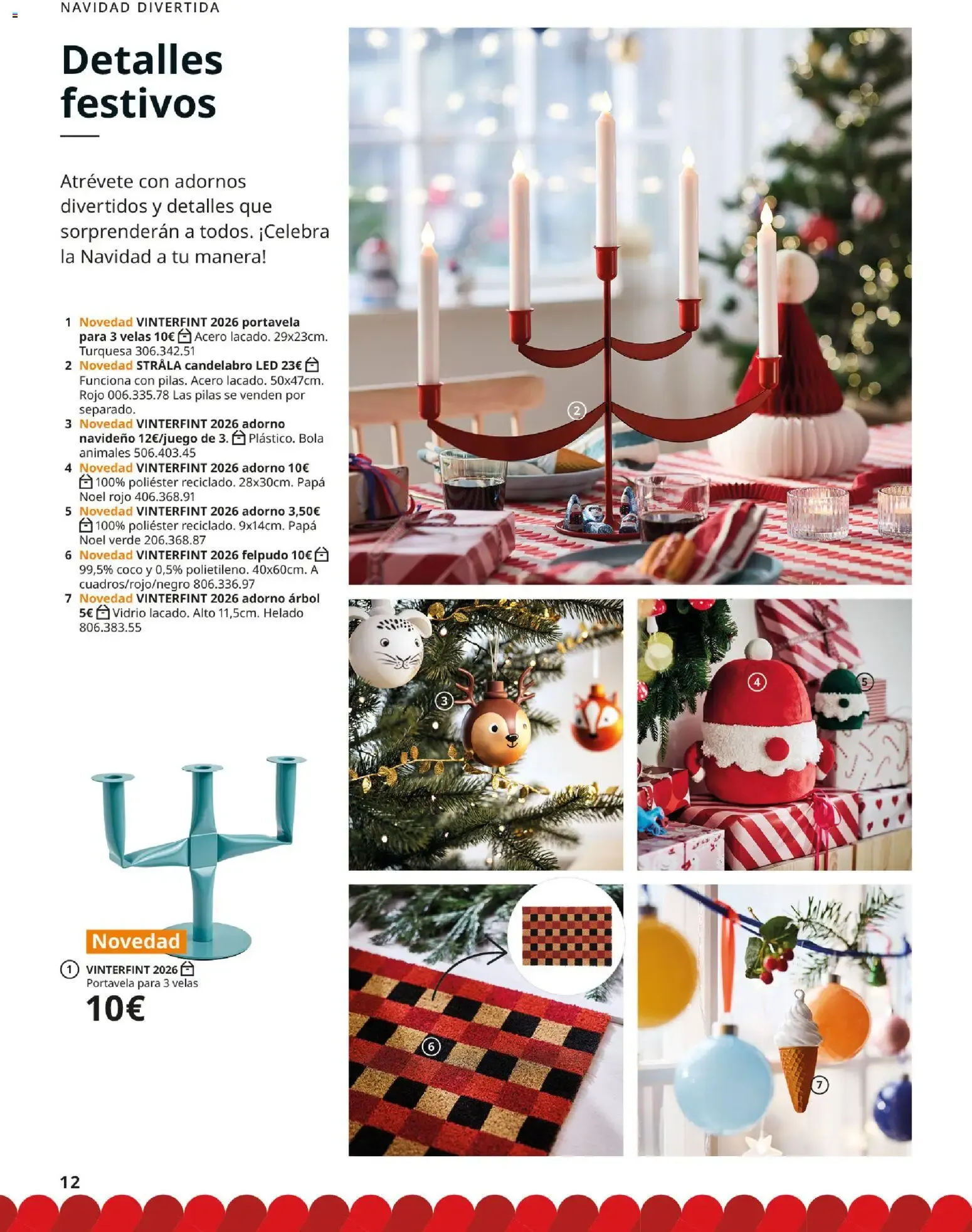 Catálogo de IKEA - Brochure de Navidad del 06/10/2026 6 de octubre al 31 de enero 2027 - Página 12