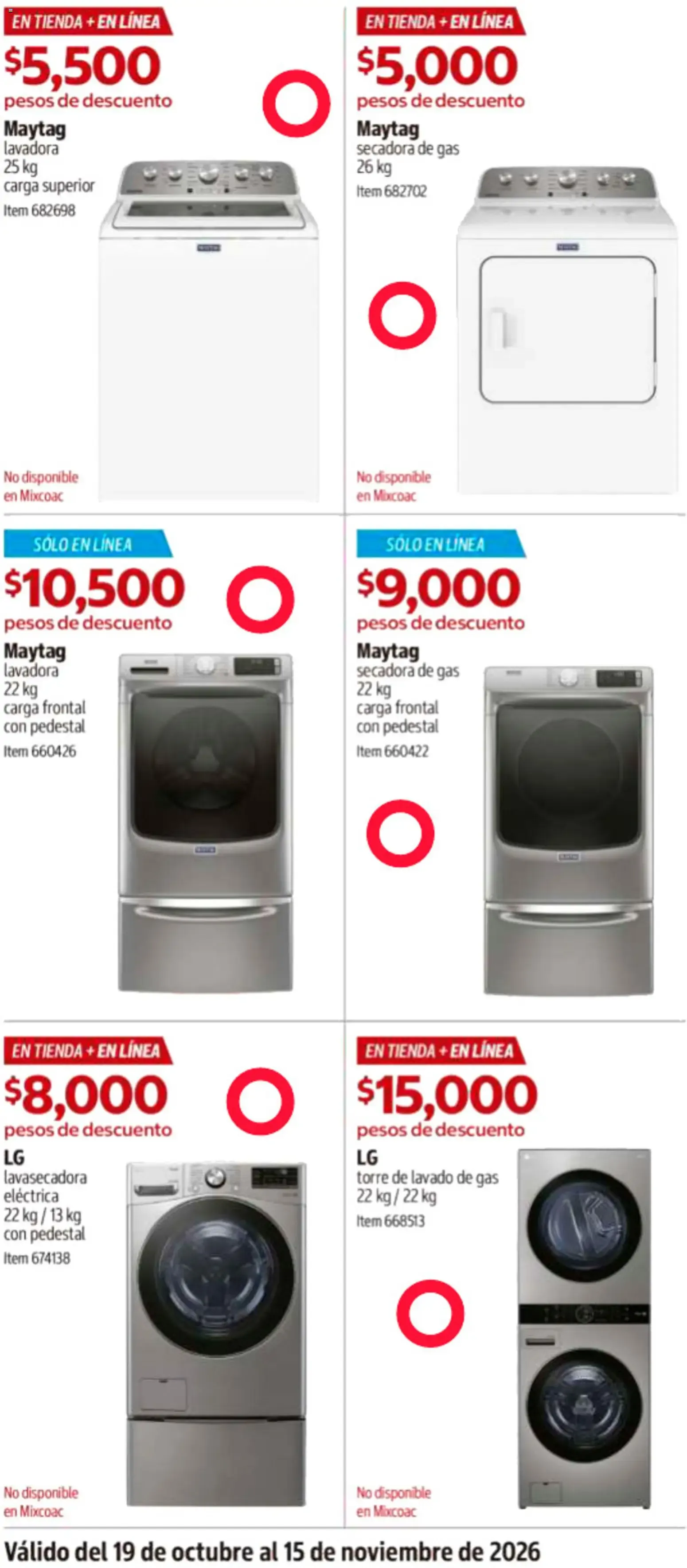 Catálogo de Catálogo COSTCO de 19/10/2026 - ofertas y promociones 19 de octubre al 15 de noviembre 2026 - Pagina 8