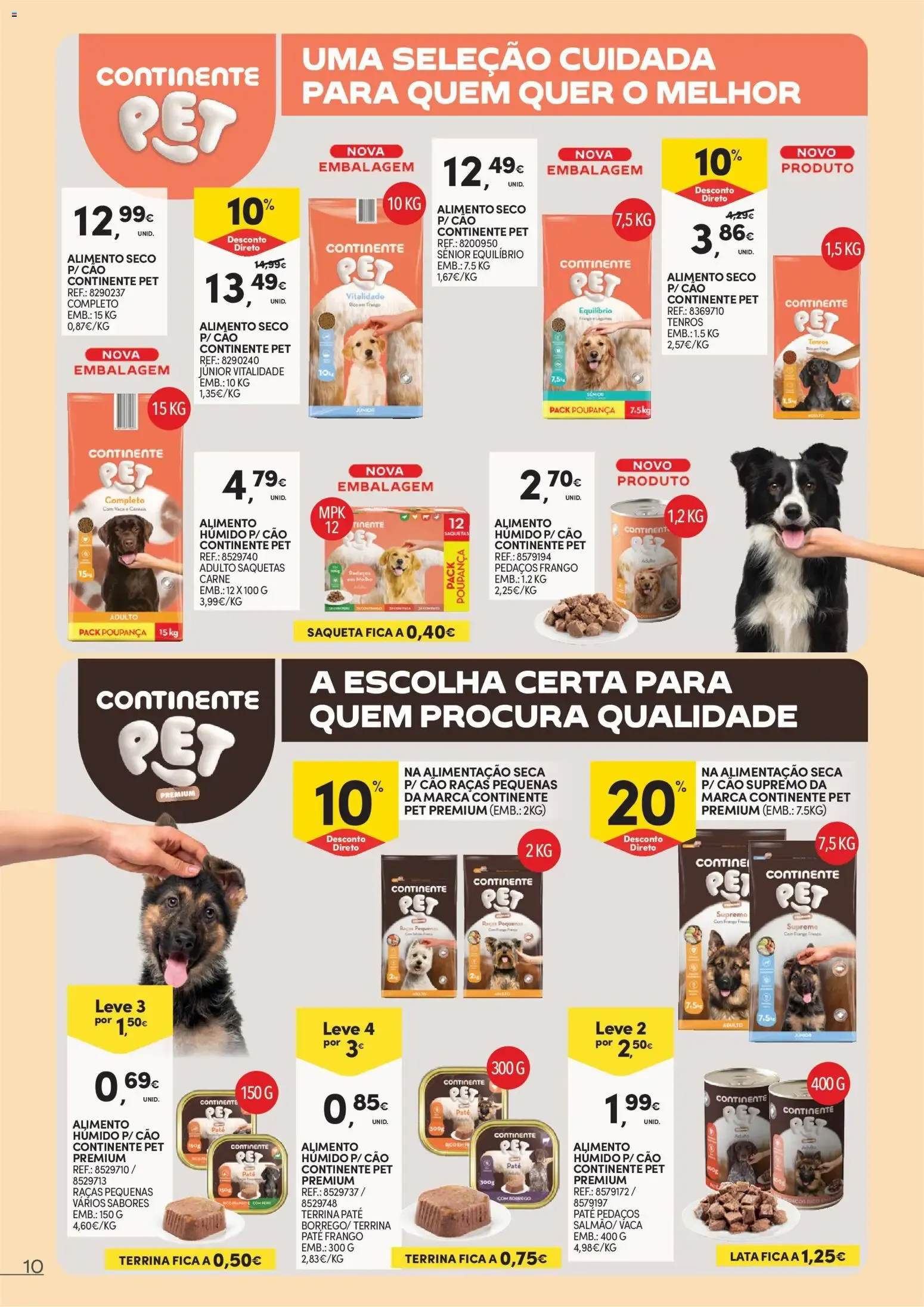 Folheto Continente Animais de Companhia » de 09/06/2026 - 21/06/2026 de 9 de junho até 21 de junho 2026 - Pagina 10