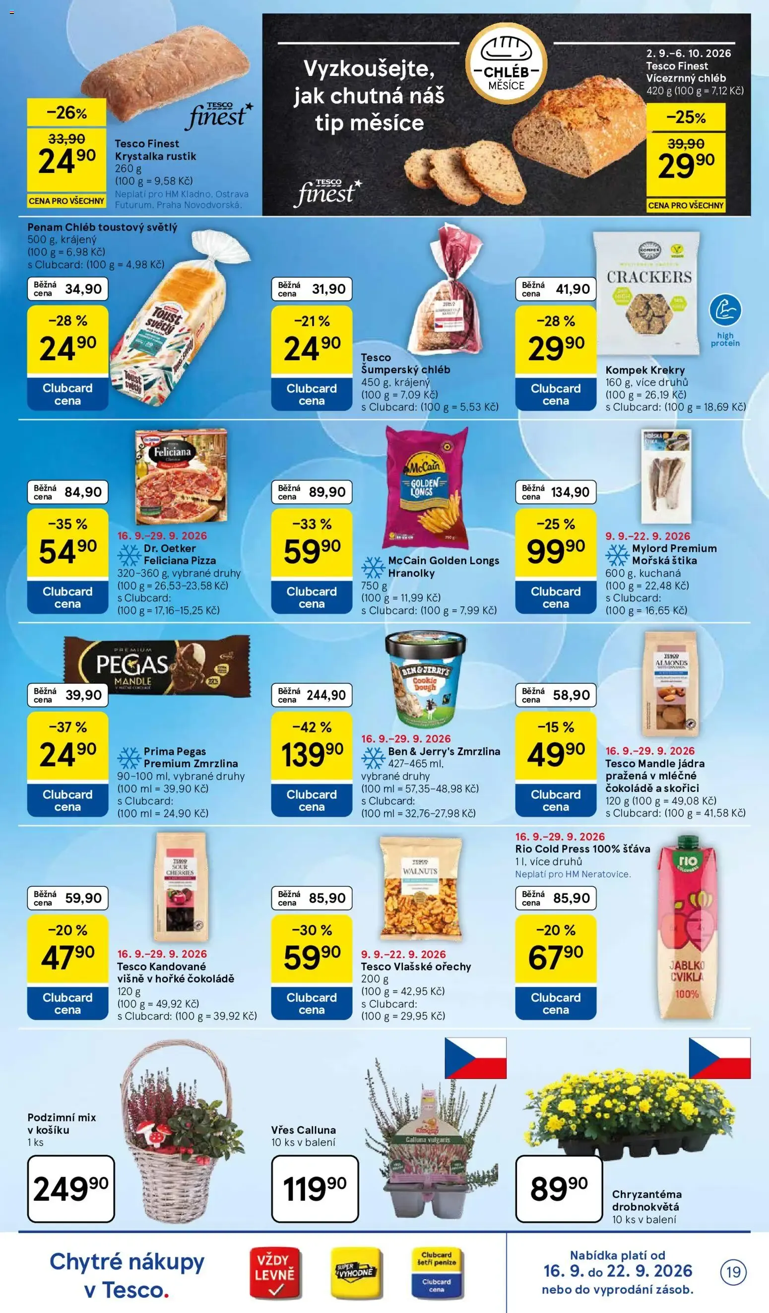 Tesco leták na tento + příští týden 16.09.2026 - 16. září 22. září 2026 - Page 19