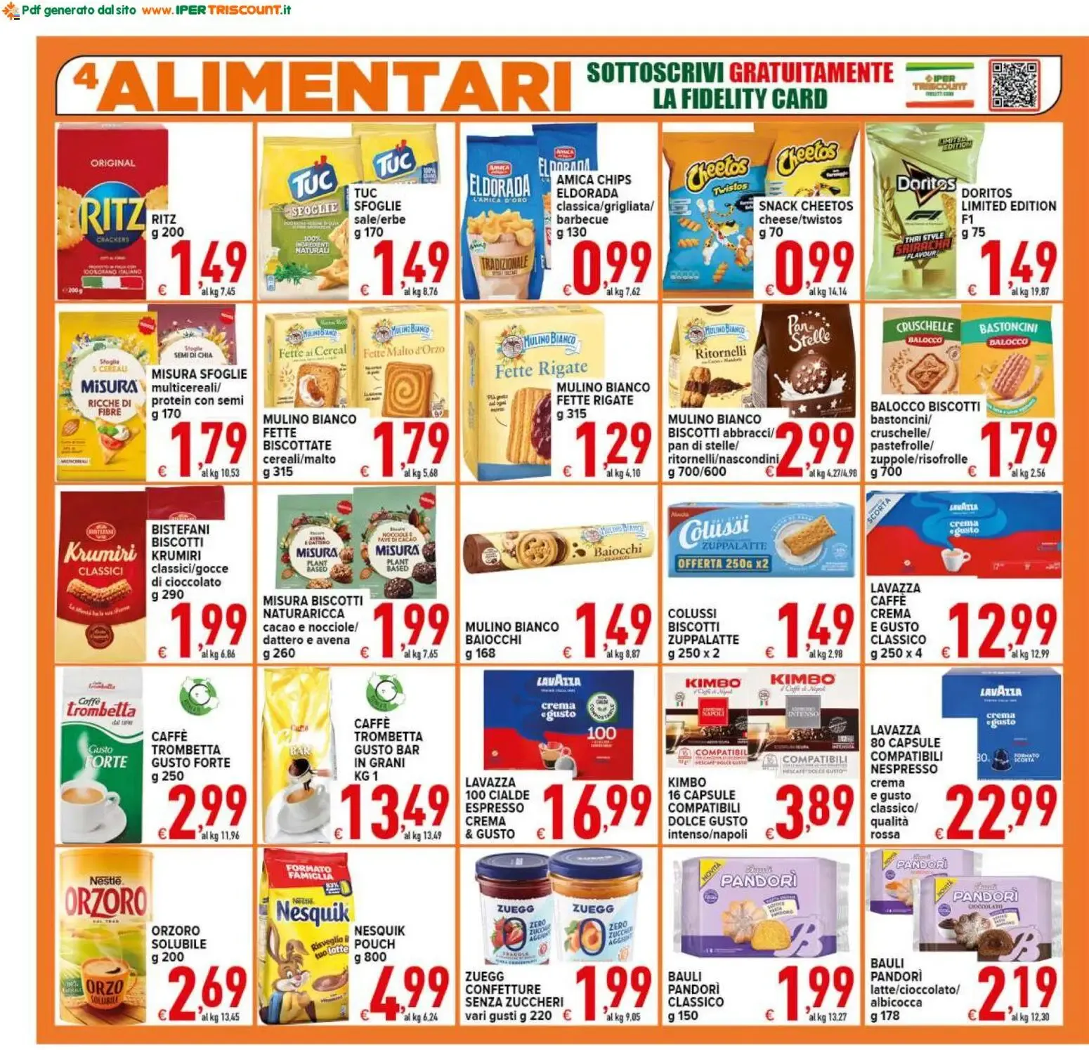 Ipertriscount volantino dal 21/08/2026 - online Offerte da 21 agosto a 1 settembre di 2026 - Pagina del volantino 4
