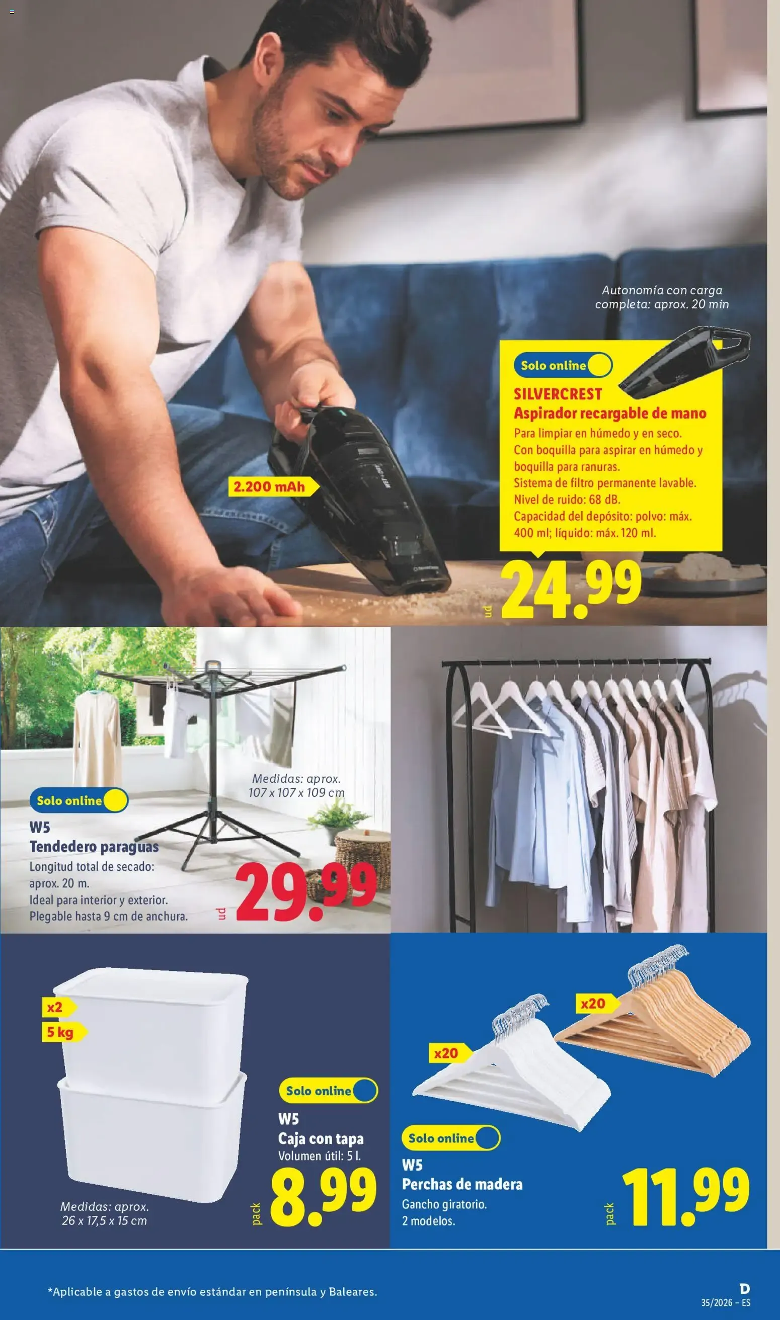 Catálogo de Lidl folleto de bazar del 24/08/2026 | Ofertas 24 de agosto al 30 de agosto 2026 - Página 3