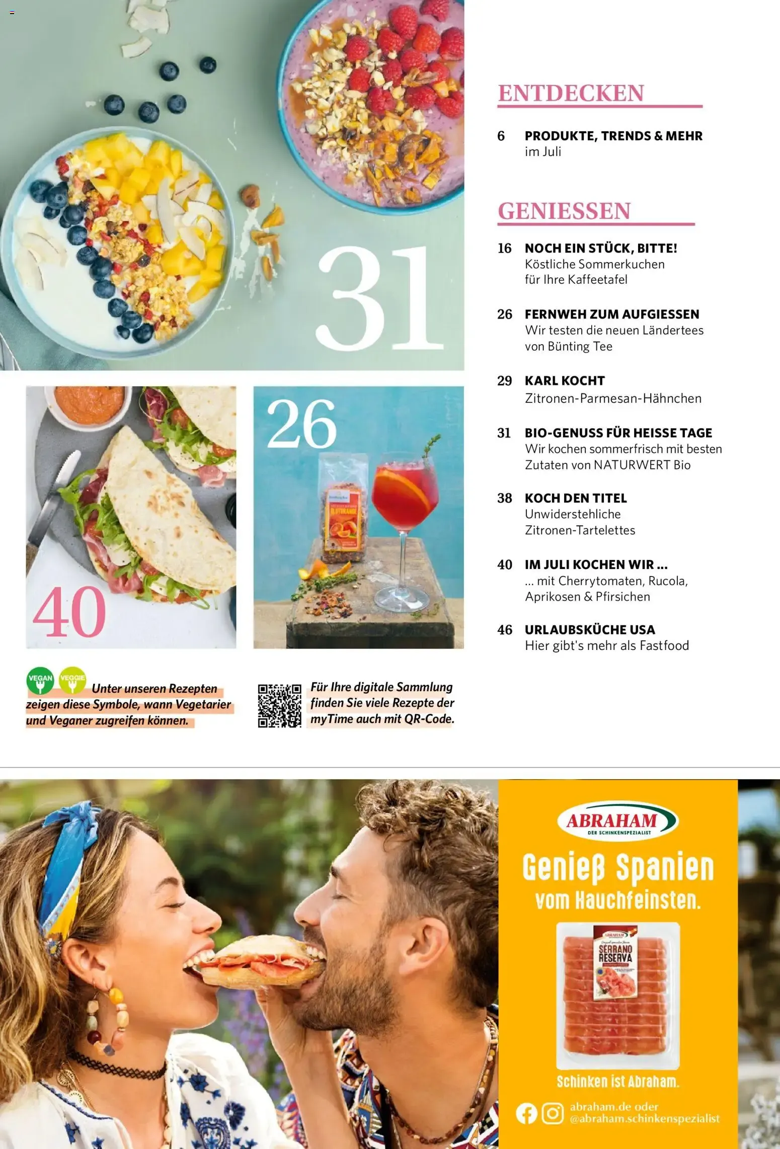 Combi myTime Juli 2026 (ab 01.07.2026) zum Blättern von 1. Juli bis 31. Juli 2026 - Prospekt seite 4