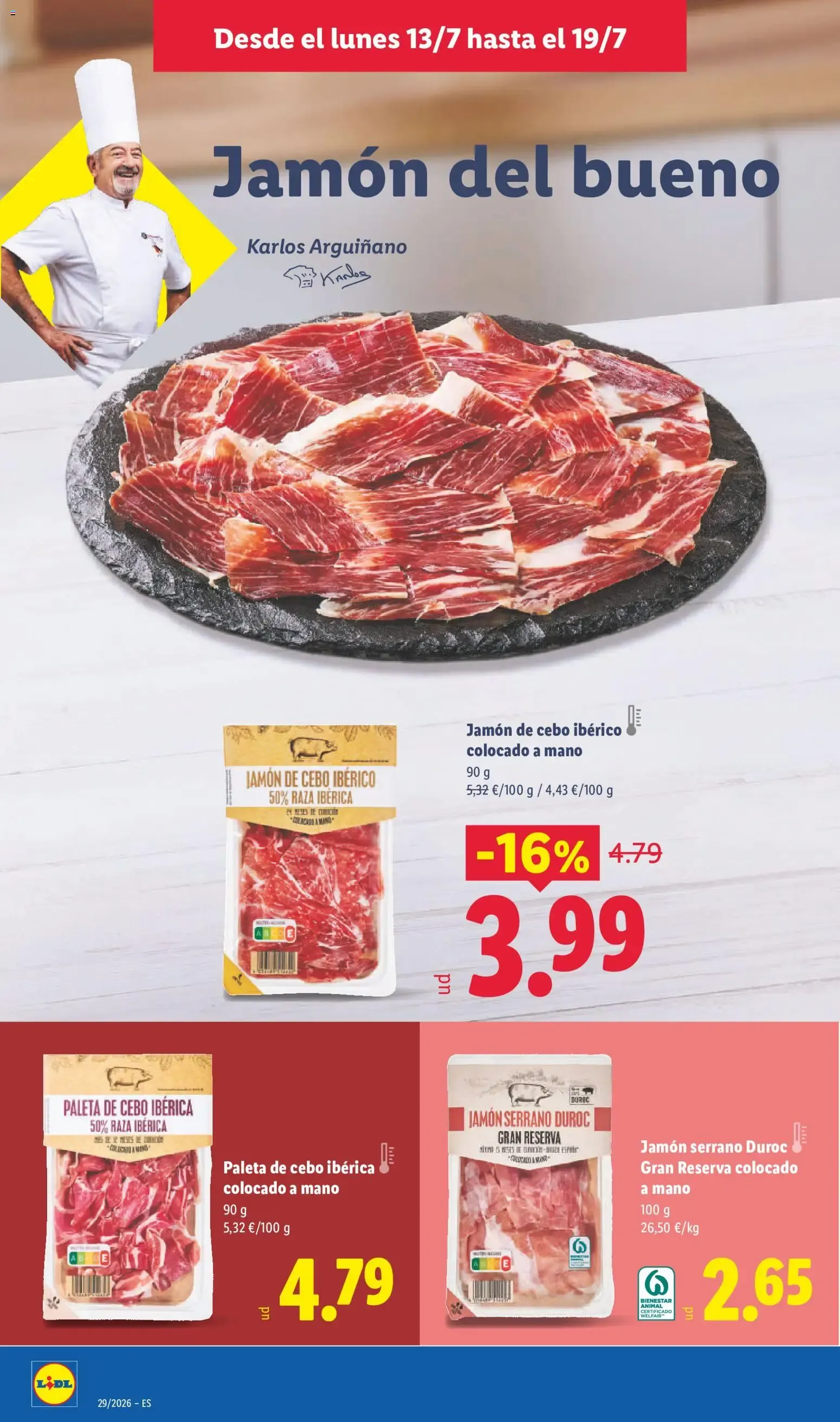 Catálogo de Lidl folleto del 13/07/2026 | Ofertas 13 de julio al 19 de julio 2026 - Página 12
