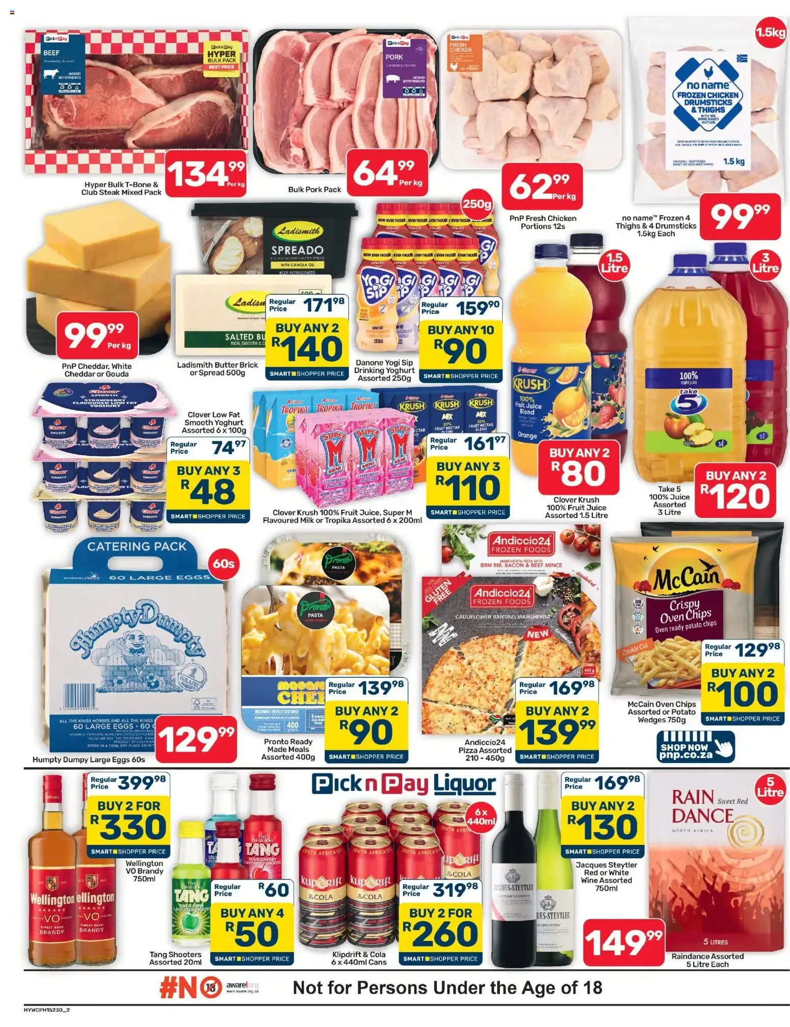 Pick n Pay Western Cape - Hypermarket Gigantic Sale Specials (08/08/2026 - 10/08/2026) Online from 8 August to 10 August 2026 - Catalogue Page 2