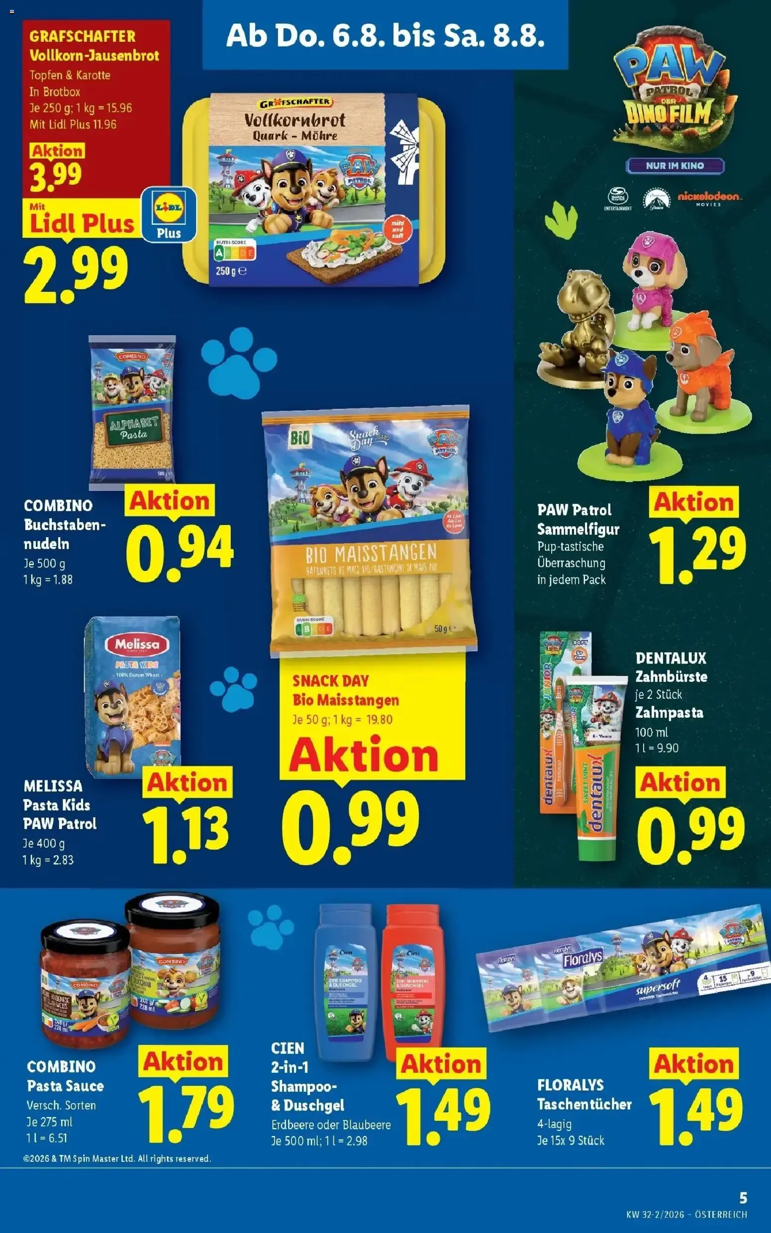 Lidl Plus: Österreichs günstigste Preise von 6. August bis 8. August 2026 - Flugblätt seite  7