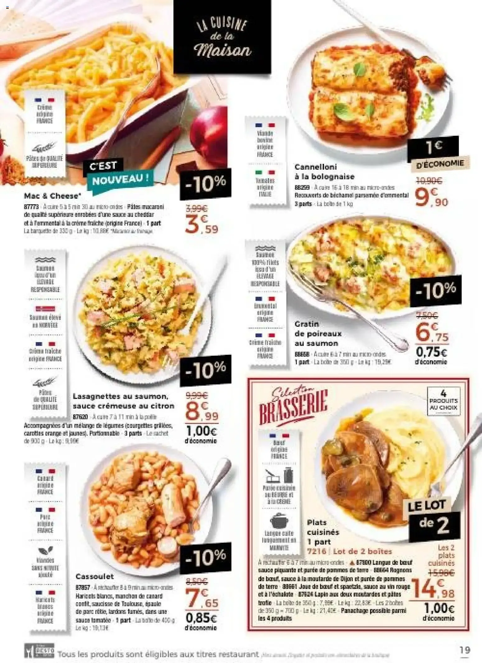 Thiriet Catalogue livraison à domicile à partir du 23/10/2026 - promo en ligne du 23 octobre au 18 novembre 2026 - Catalogue page 19