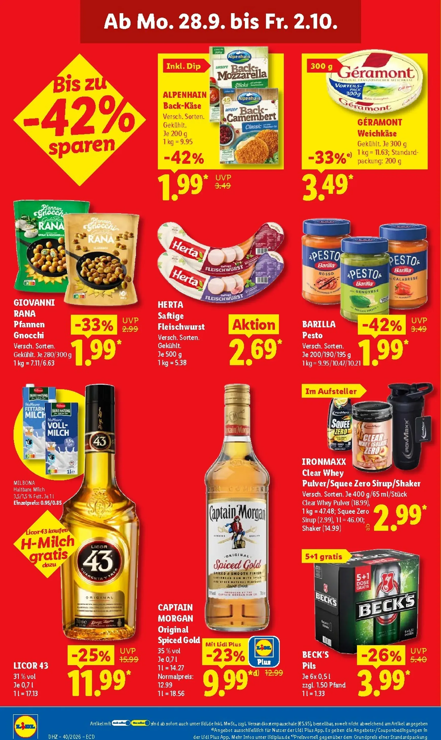 Lidl Prospekt: Traumhaft schlafen von 28. September bis 2. Oktober 2026 - Prospekt seite 17