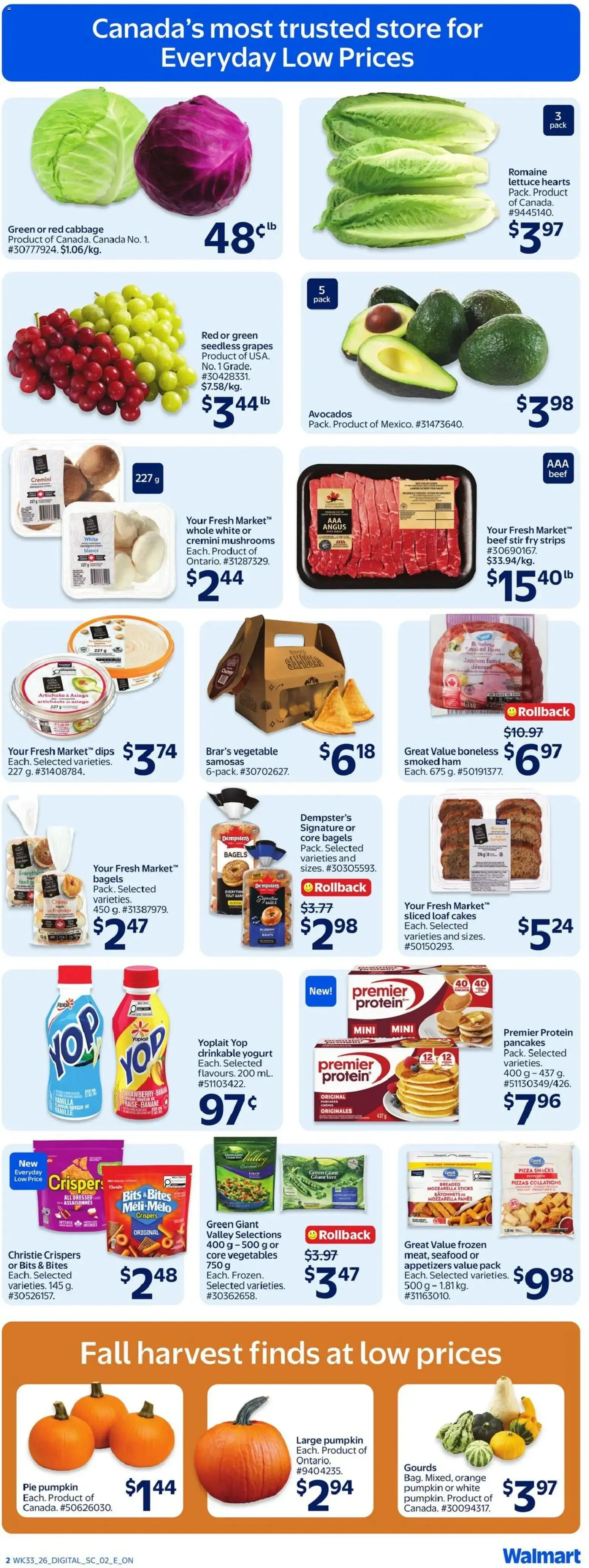 Walmart weekly flyer from Sep 10, 2026 > weekly specials & deals from September 10 to September 16 2026 - flyer page 7