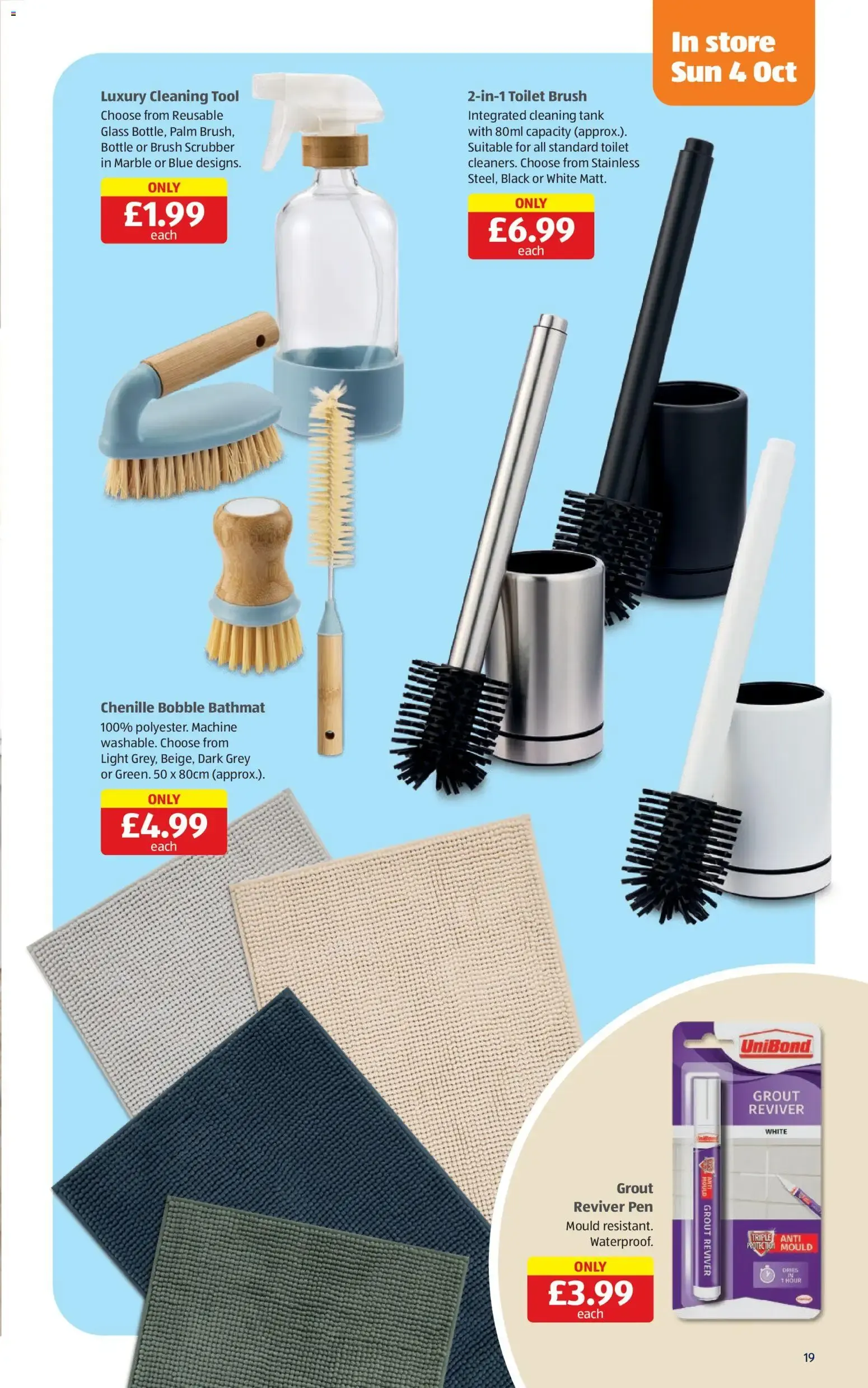 Aldi Specialbuys - Hogar y Ofertas Semanales from 24 September to 4 October 2026 - Catalogue Page 19