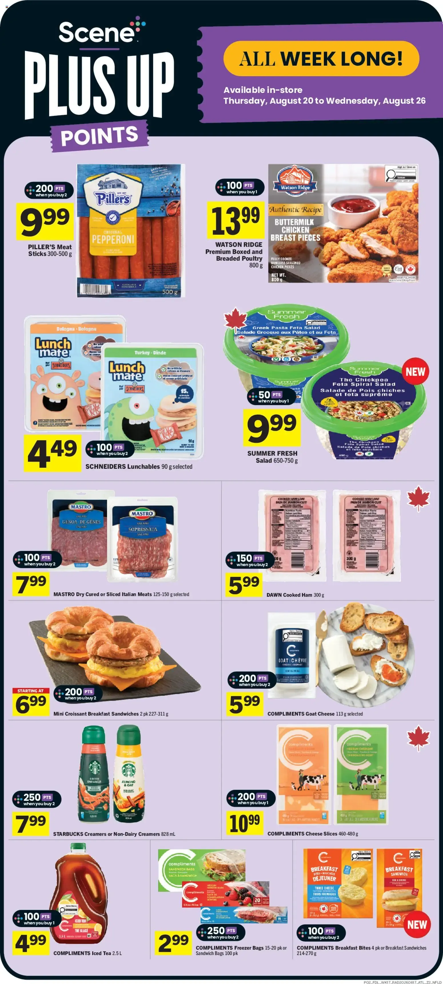 Foodland weekly flyer / circulaire from Aug 20, 2026 > weekly specials & deals from August 20 to August 26 2026 - flyer page 3