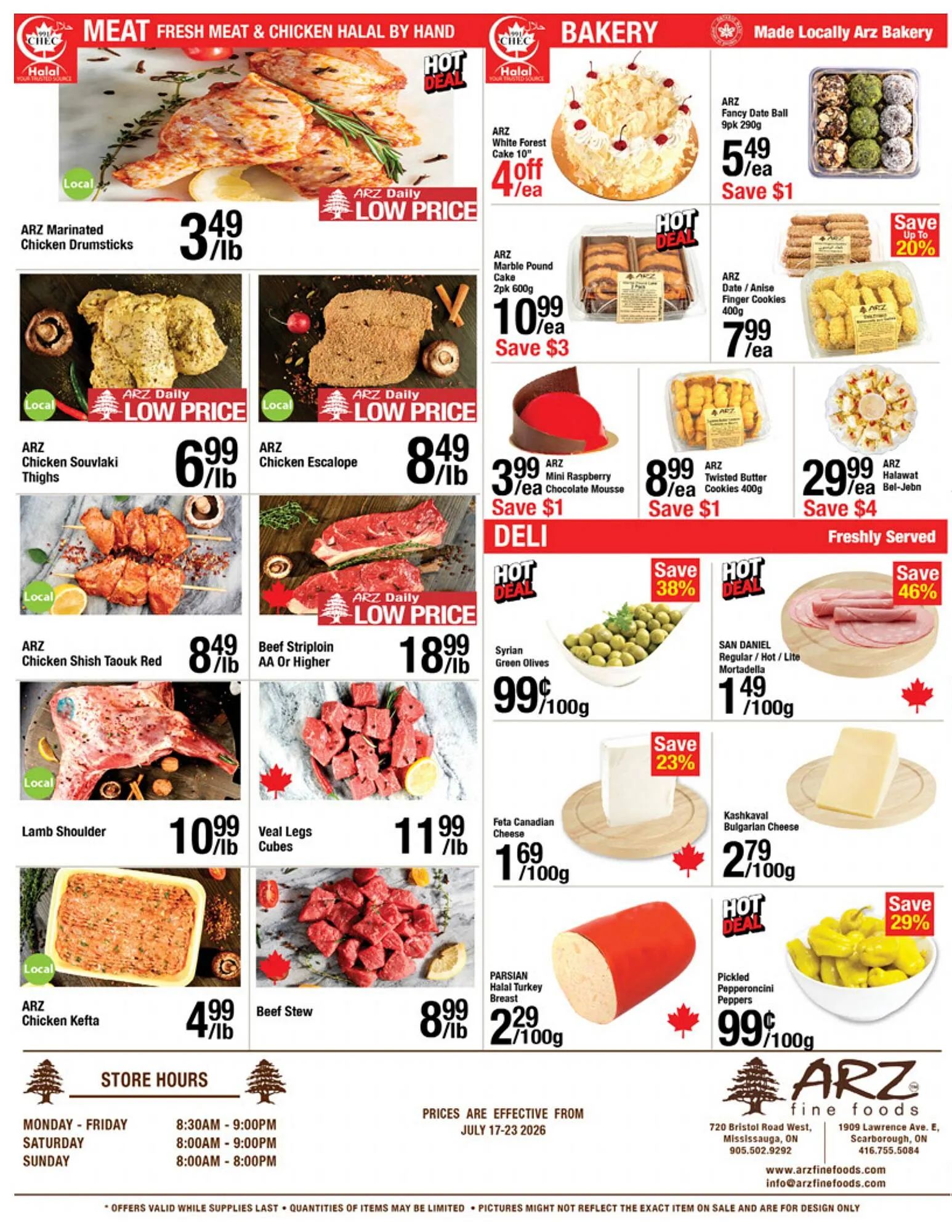 Arz Fine Foods flyer week 29 from July 17 to July 23 2026 - flyer page 4