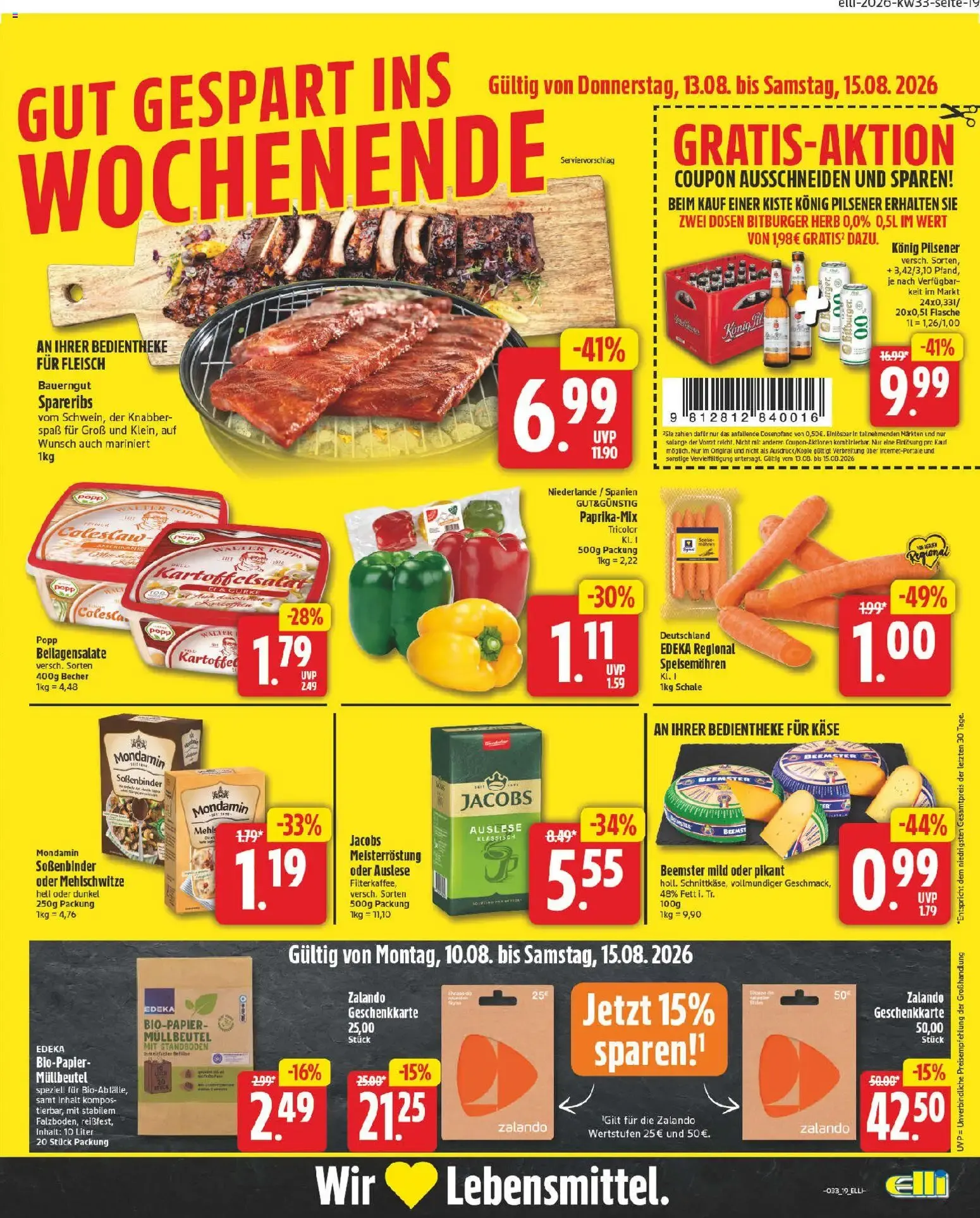 Elli Markt Prospekt vom 10.08.2026 – Angebote online von 10. August bis 15. August 2026 - Prospekt seite 19