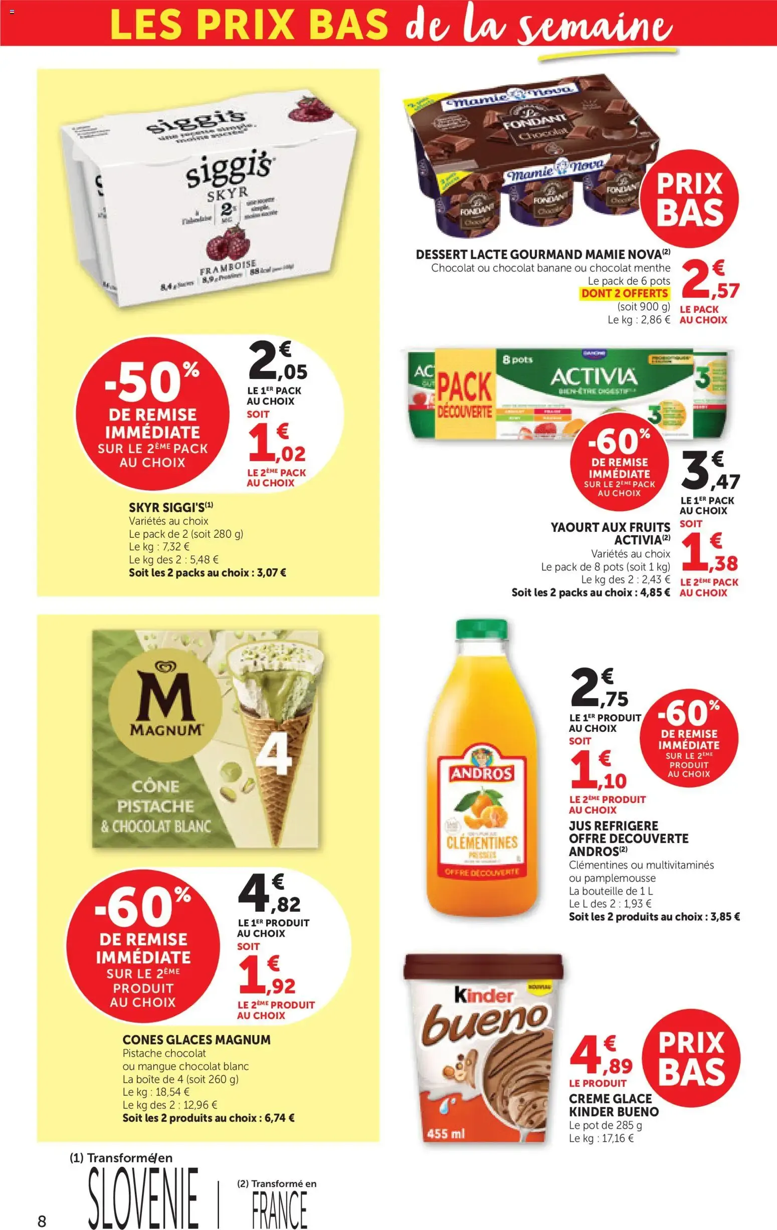 bi1 Catalogue maxi marché à partir du 30/06/2026 - promo en ligne du 30 juin au 12 juillet 2026 - Catalogue page 8