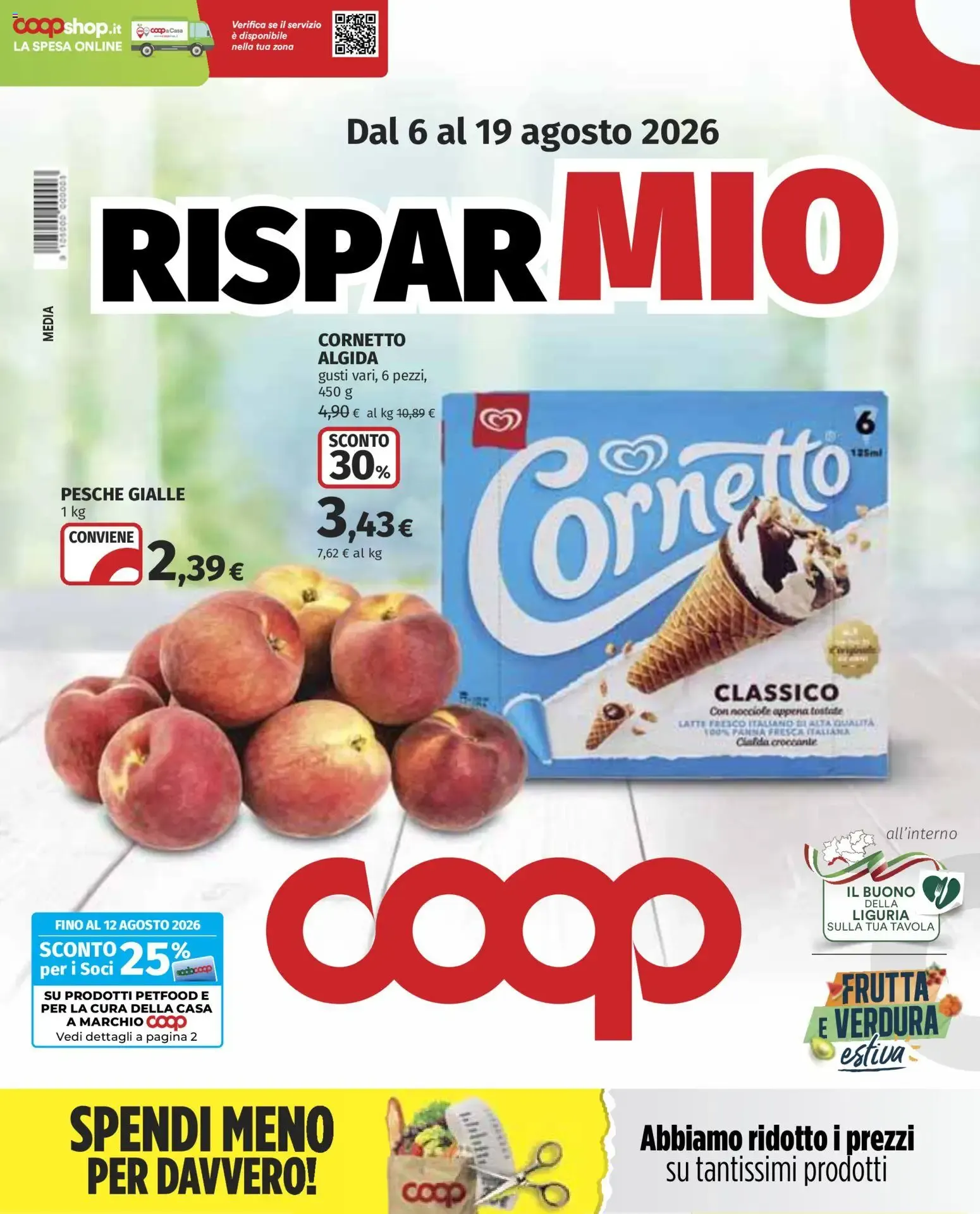 Volantino COOP Anteprima dal 06/08/2026 > NUOVO Promozioni da 6 agosto a 19 agosto di 2026 - Pagina del volantino 1