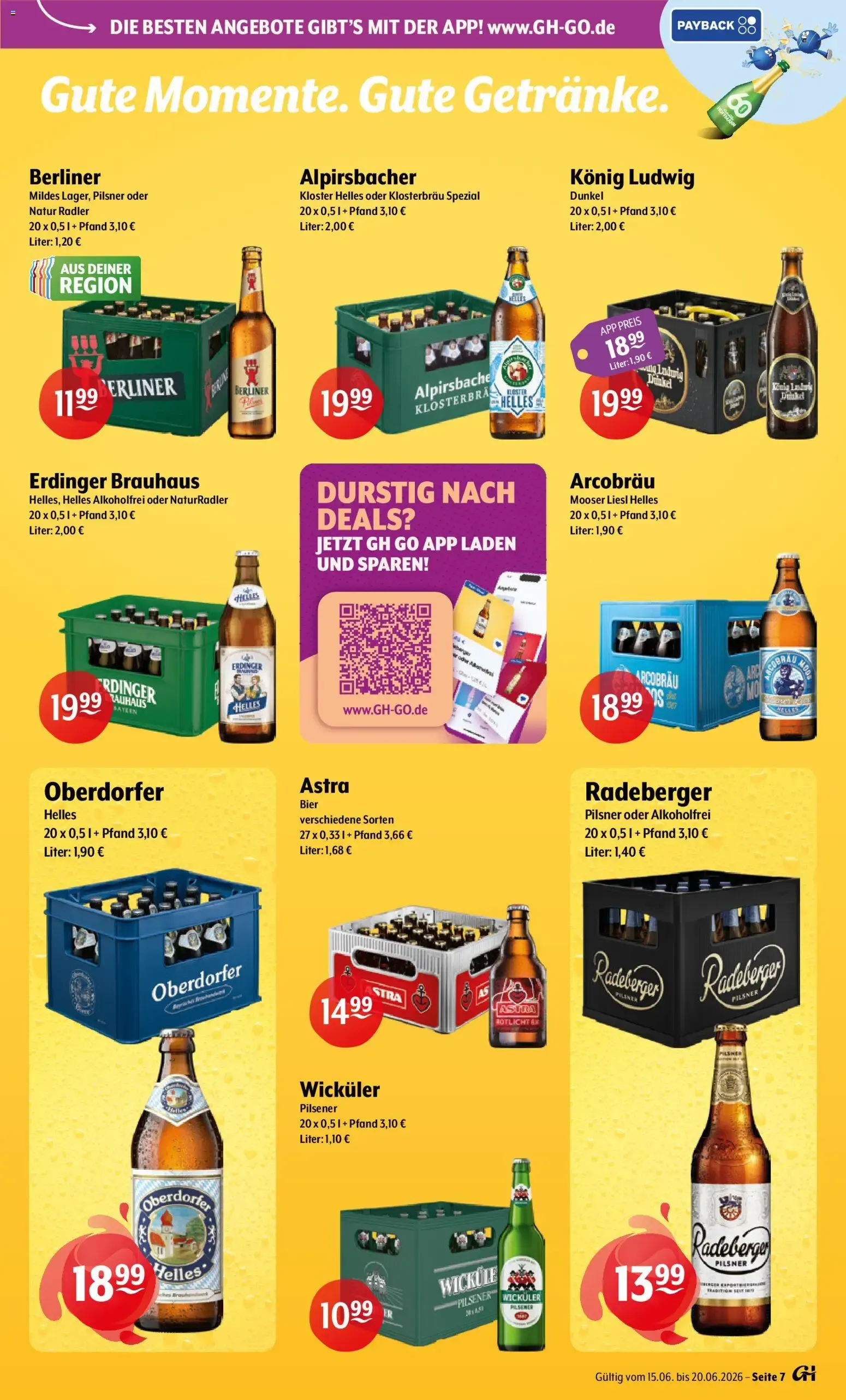 Getränke Hoffmann - Jubiläumsdeals von 15. Juni bis 20. Juni 2026 - Prospekt seite 7