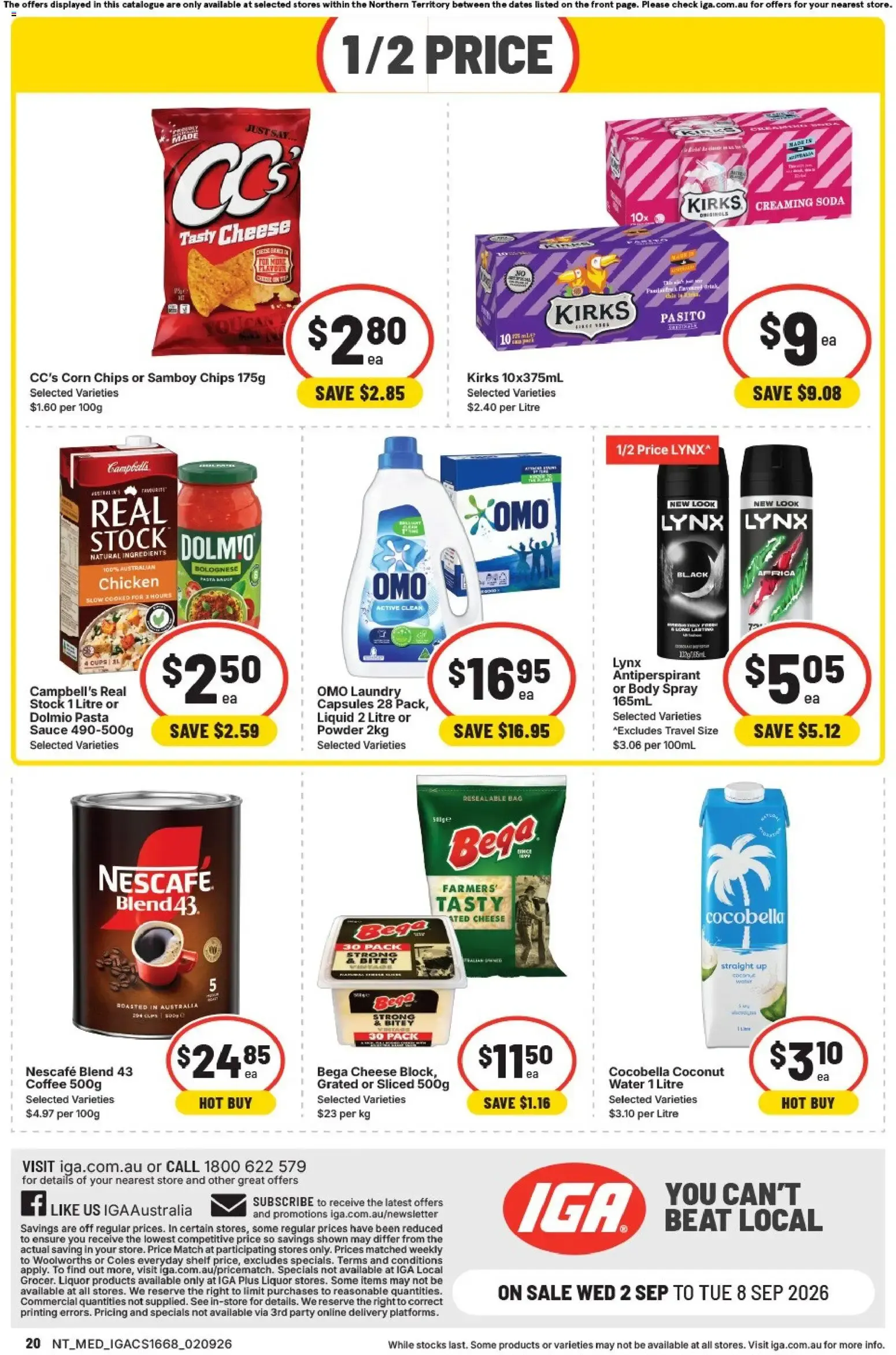 IGA catalogue valid from 02/09/2026 > Online Australia - Catalogue valid from 2 September to 8 September 2026 - page 2