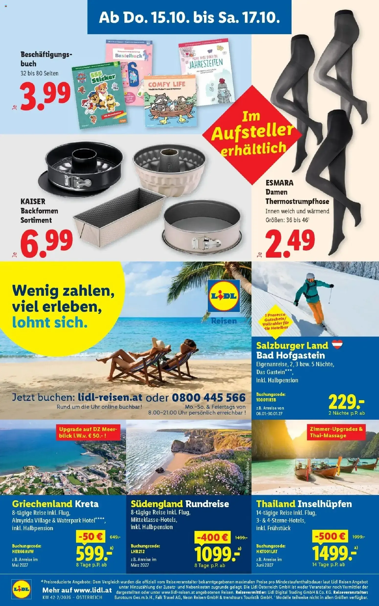 Lidl Flugblatt - Wien ab 15.10.2026 - Angebote ab donnerstag von 15. Oktober bis 17. Oktober 2026 - Flugblätt seite  26