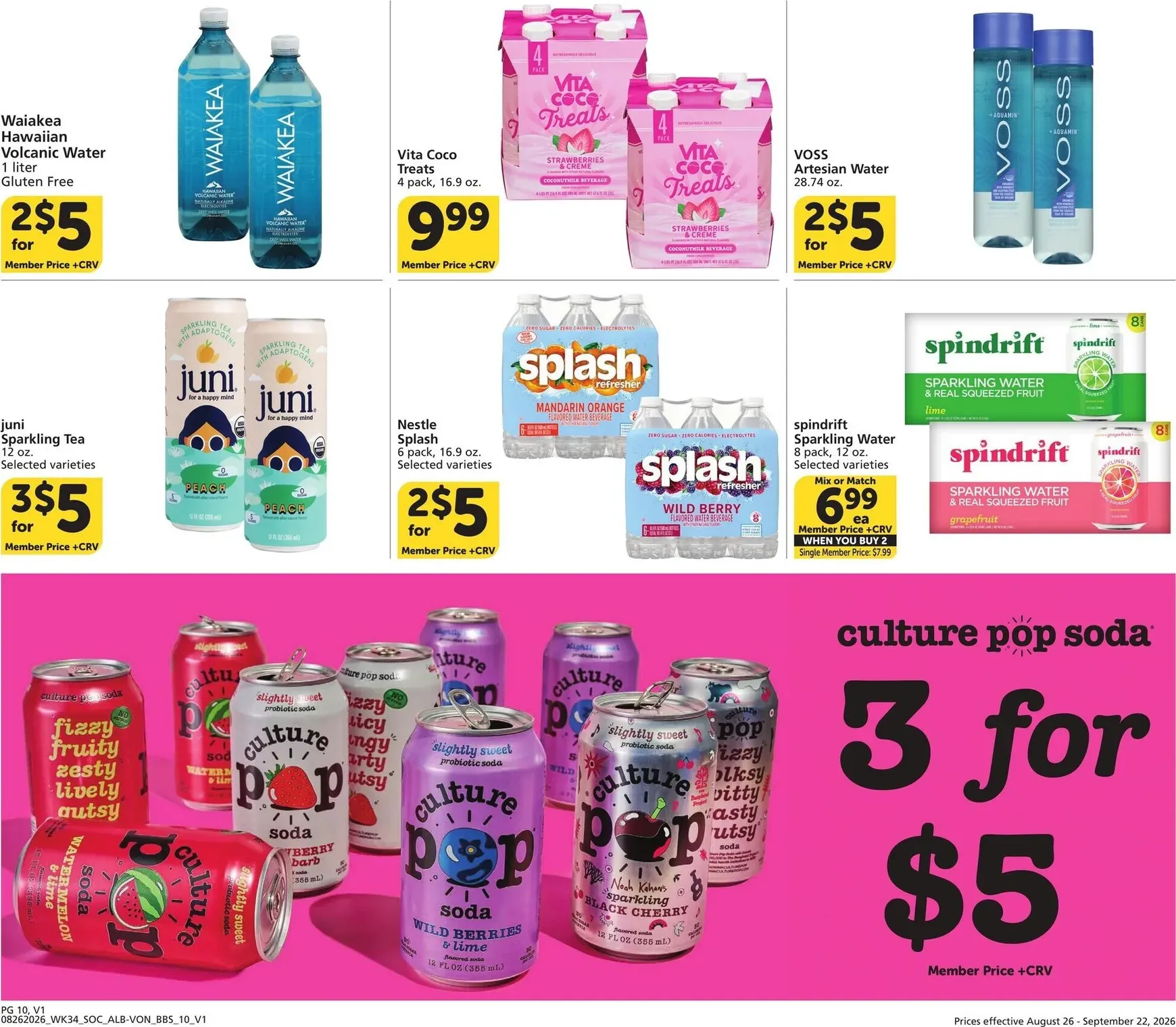 Weekly ad Current Vons - Big Book of Savings leaflet valid from Wednesday 08/26/2026 to Tuesday 09/22/2026 from August 26 to September 22 2026 - Page 10