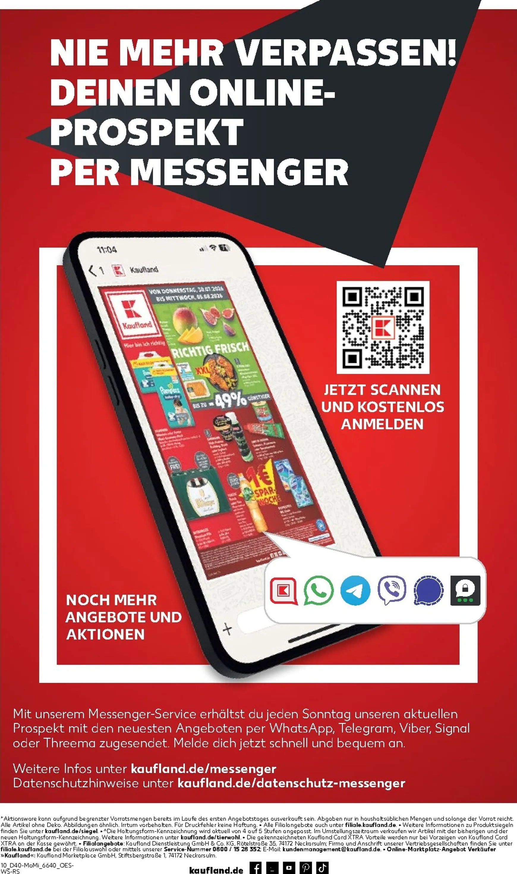 Kaufland - Richtig Sparen Prospekt nächste Woche – von Montag 28.09.2026 bis Mittwoch 30.09.2026 von 28. September bis 30. September 2026 - Prospekt seite 10