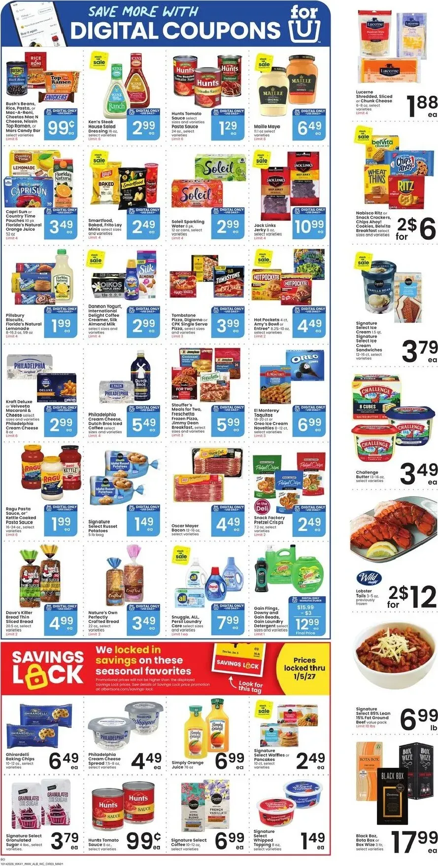 Weekly ad Future Albertsons flyer valid from Wednesday 10/14/2026 to Tuesday 10/20/2026 from October 14 to October 20 2026 - Page 4