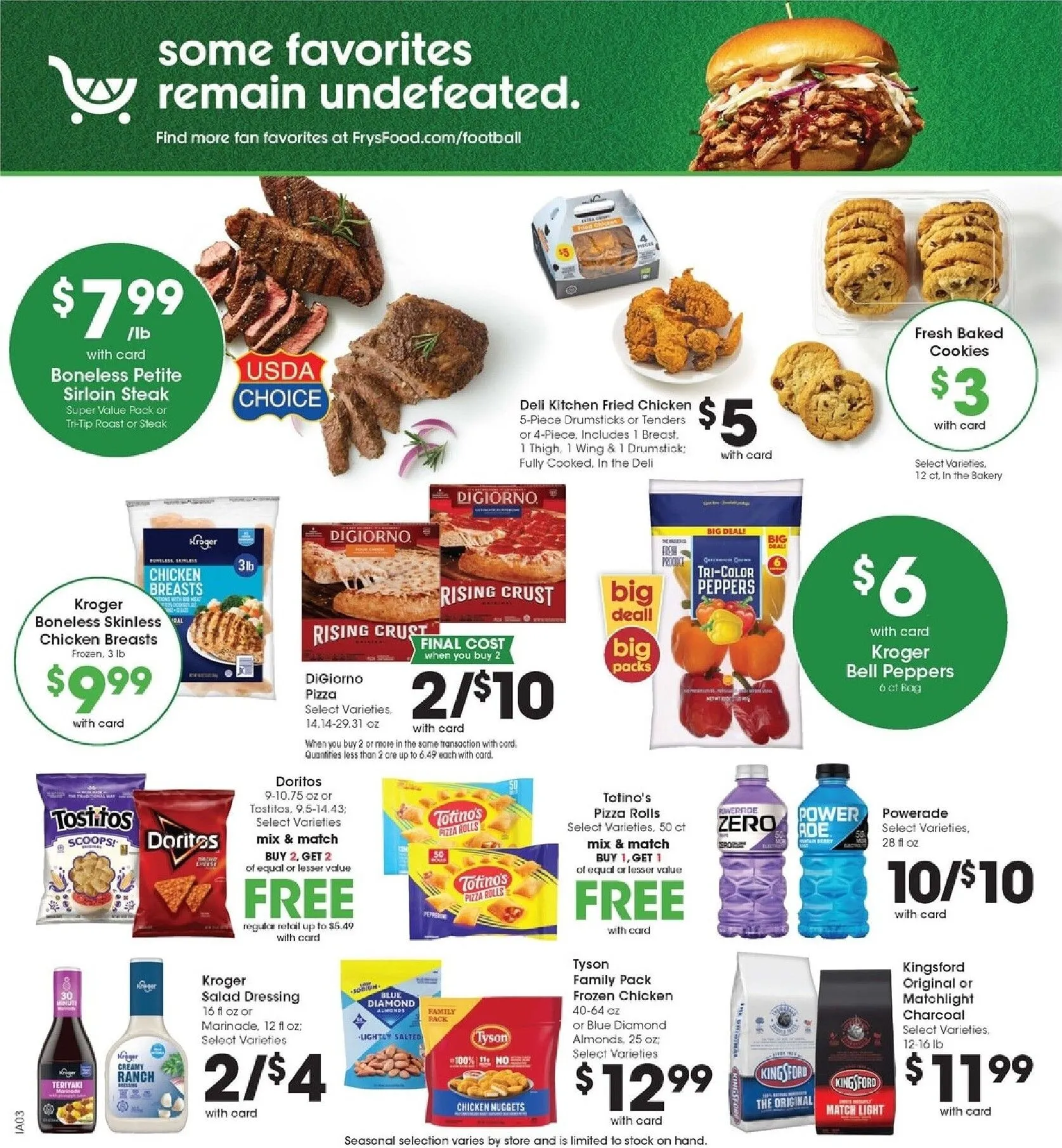 Weekly ad Current Fry's Food Stores leaflet valid from Wednesday 10/28/2026 to Tuesday 11/03/2026 from October 28 to November 3 2026 - Page 13