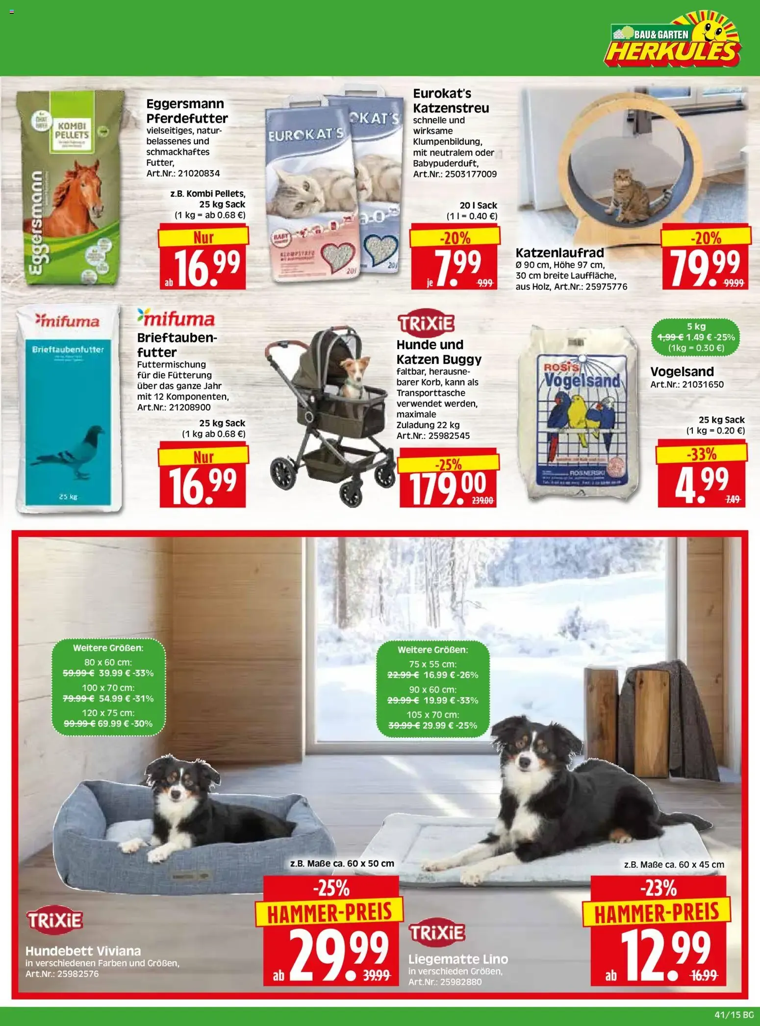HERKULES Bau & Garten (ab 05.10.2026) zum Blättern von 5. Oktober bis 10. Oktober 2026 - Prospekt seite 15