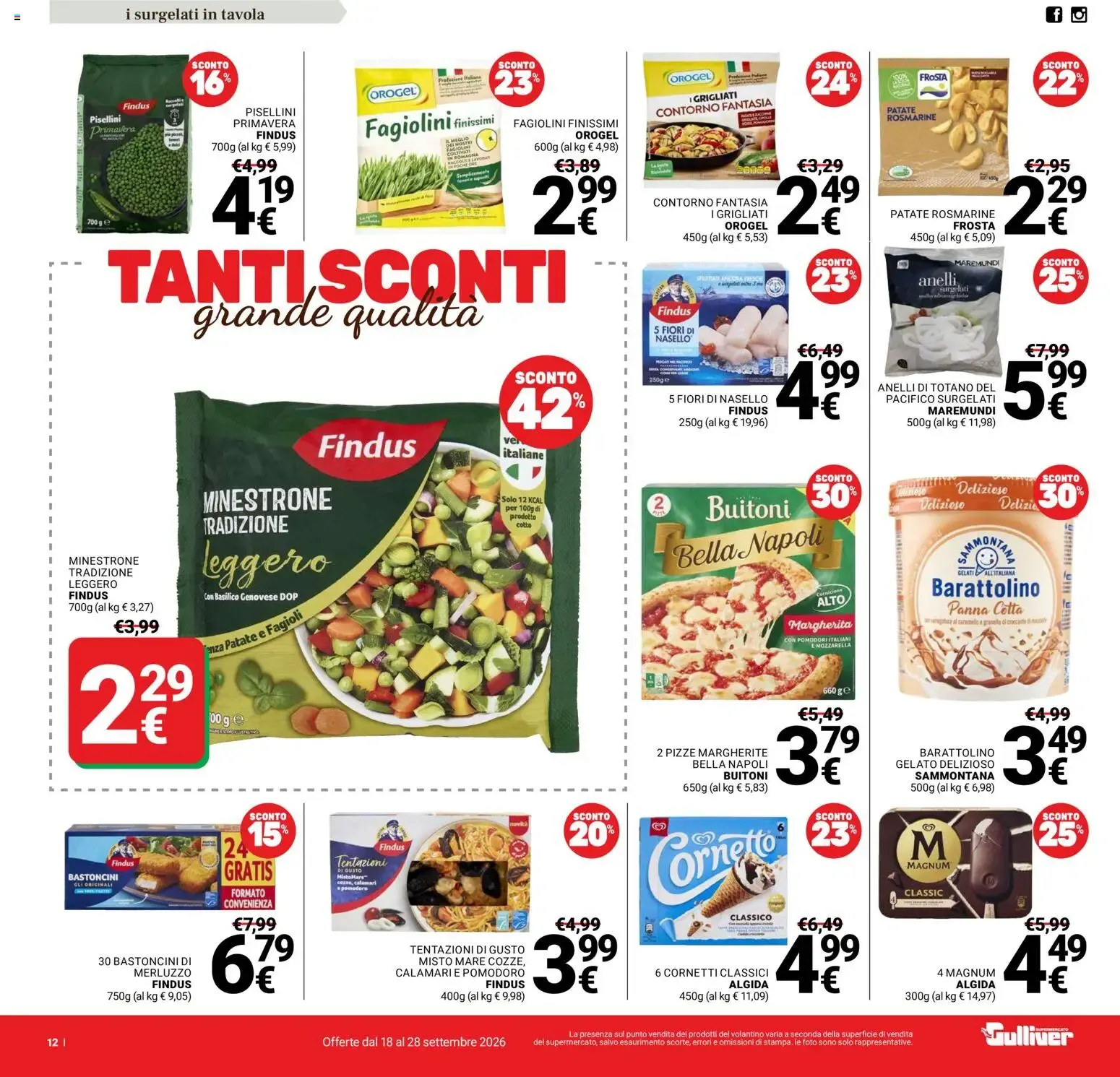 Nuovo Gulliver volantino dal 18/09/2026 > offerte anteprima 🛍️ da 18 settembre a 28 settembre di 2026 - Pagina del volantino 12
