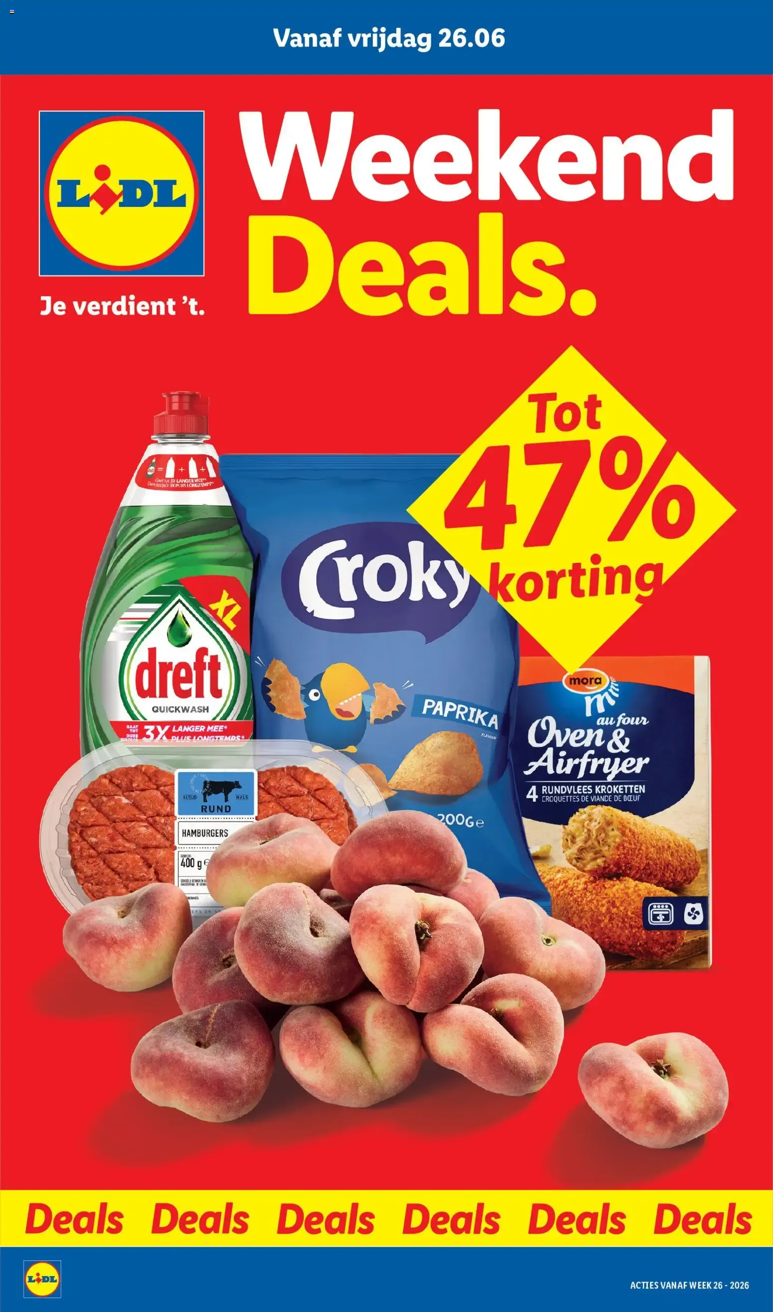 Weekend Deals van 26 juni tot 30 juni 2026 - Folder pagina 1