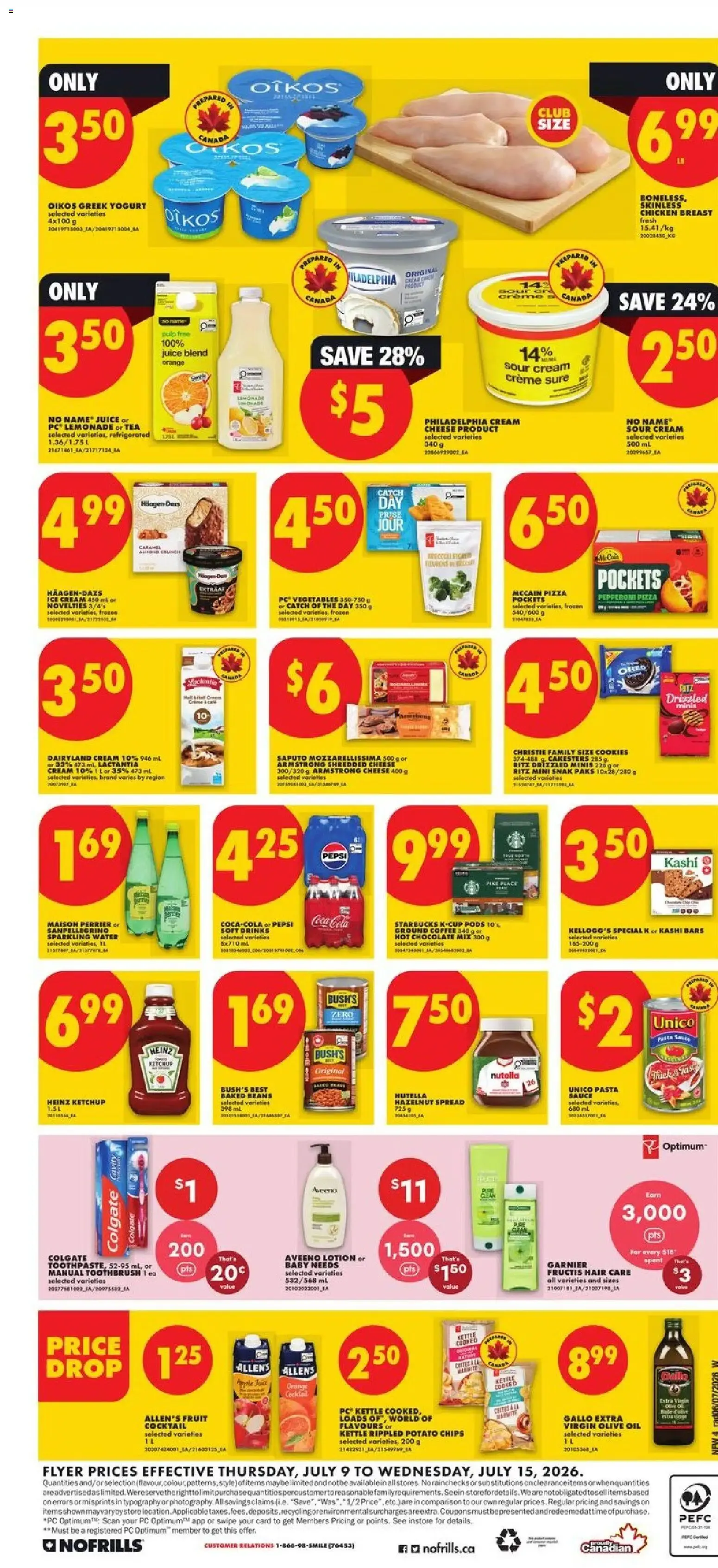 No Frills weekly flyer - AB from Jul 9, 2026 > weekly specials & deals from July 9 to July 15 2026 - flyer page 4