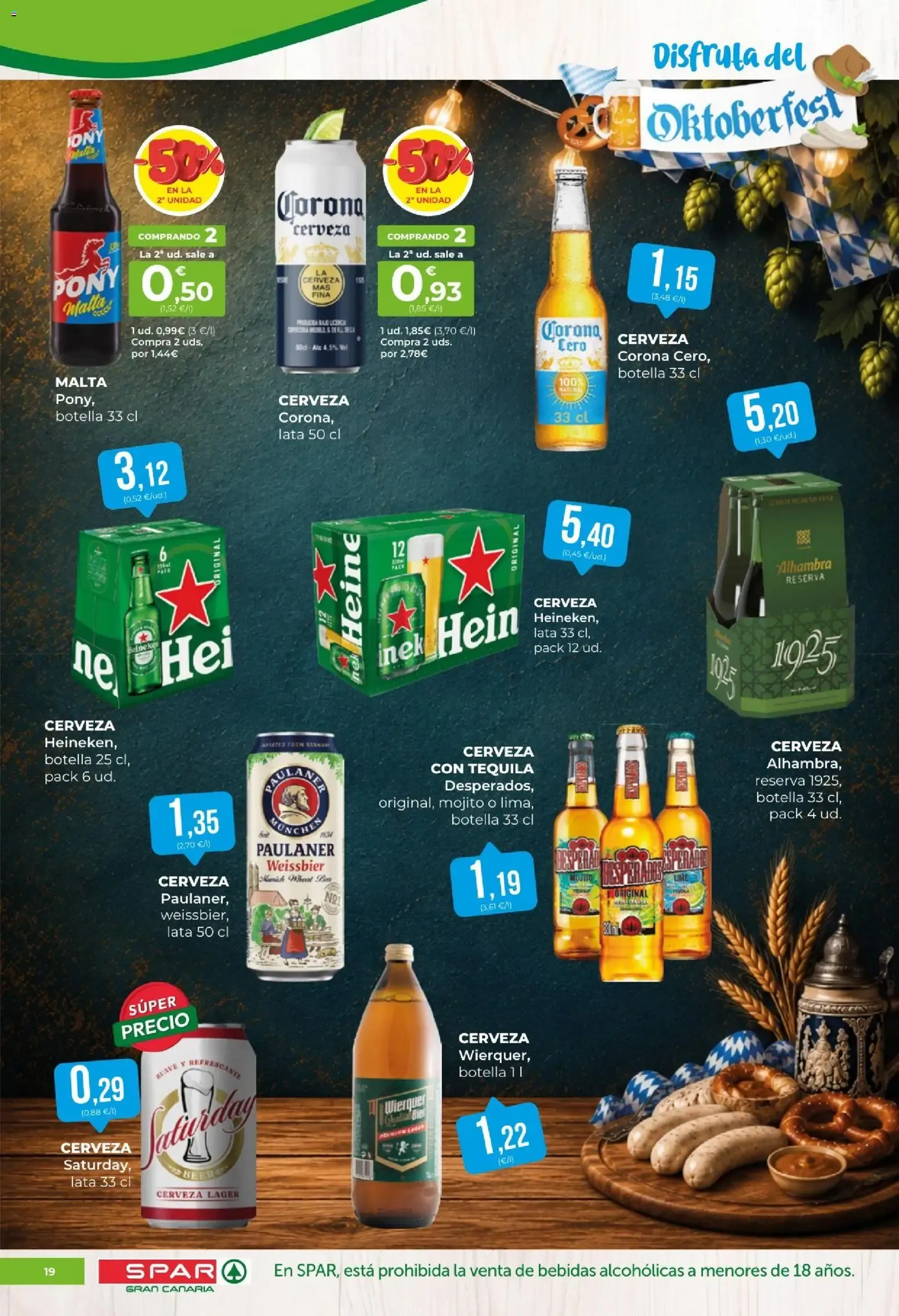 Catálogo de Spar folleto 18/09/2026 - 01/10/2026 18 de septiembre al 1 de octubre 2026 - Página 19