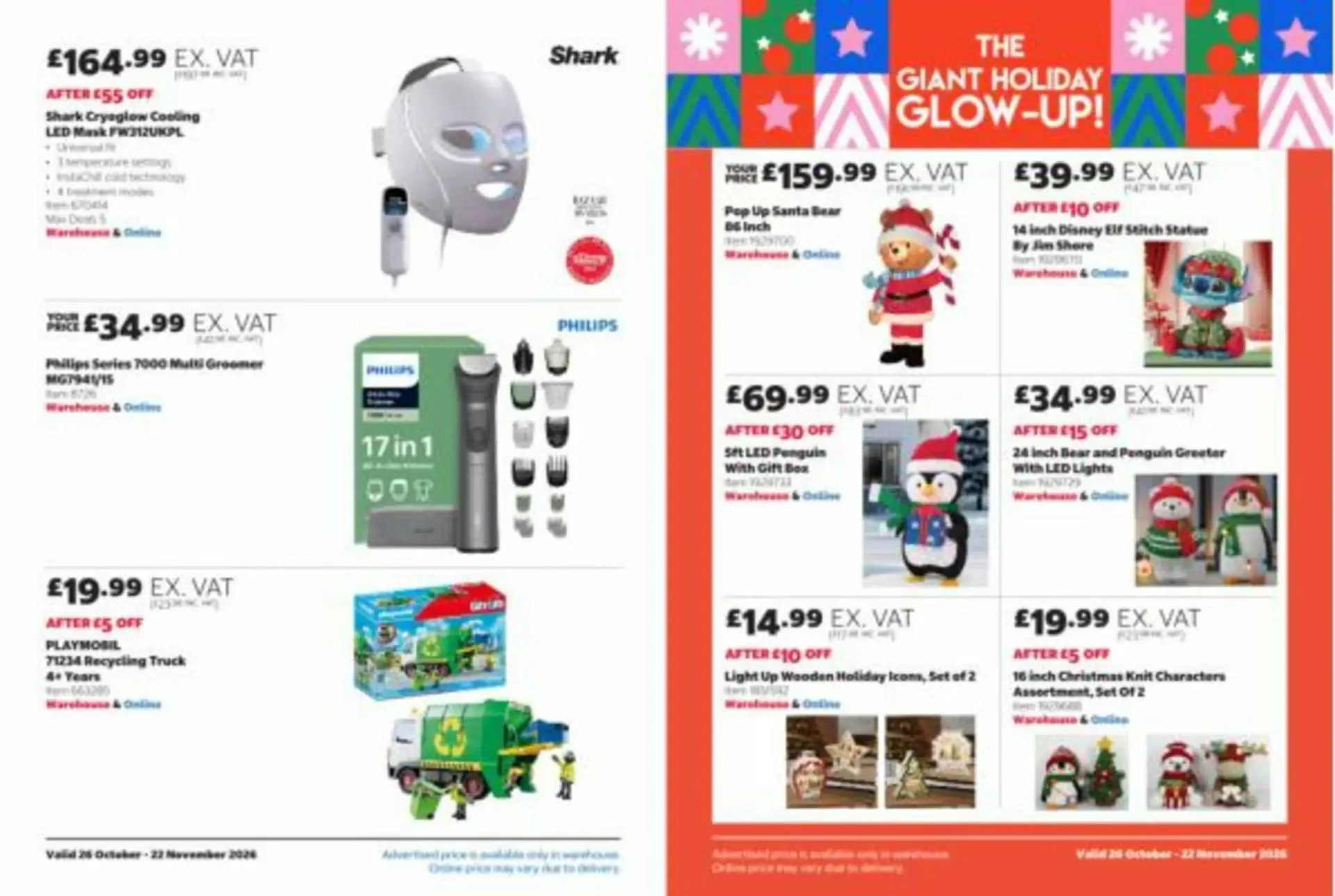 Costco leaflet from 26 October to 22 November 2026 - Catalogue Page 4