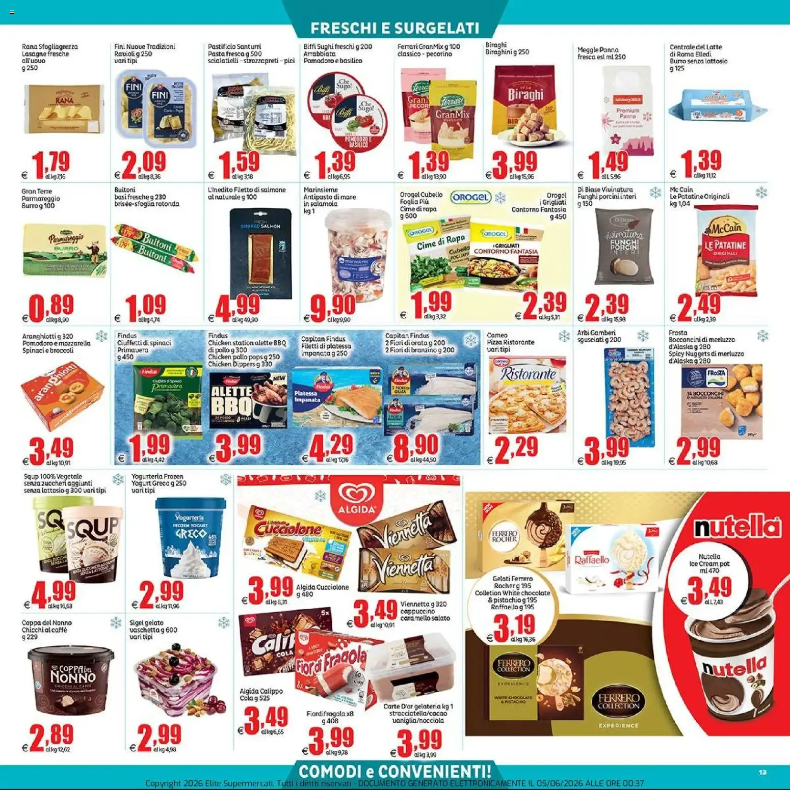 Nuovo Elite Supermercati volantino Perugia, Ascoli Piceno dal 05/06/2026 > offerte anteprima 🛍️ da 5 giugno a 18 giugno di 2026 - Pagina del volantino 13