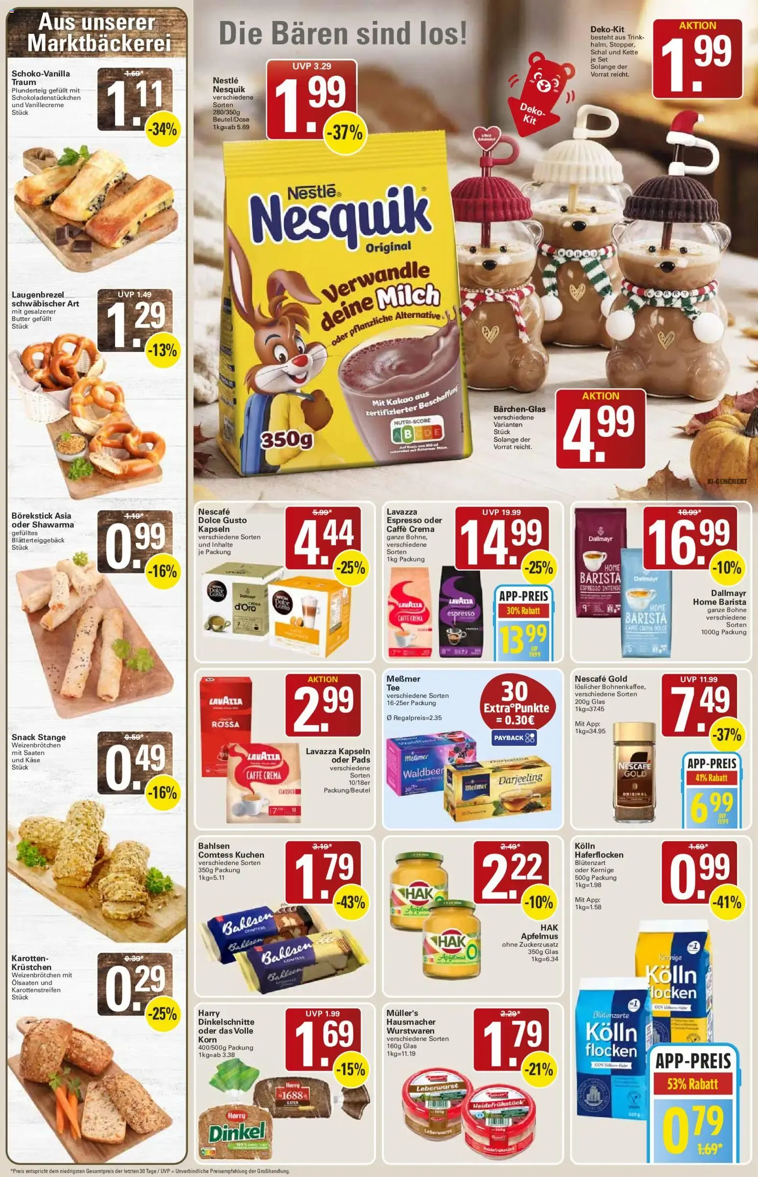 EDEKA Die WEZette (Weser-Einkaufs-Zentrum) von 5. Oktober bis 10. Oktober 2026 - Prospekt seite 10